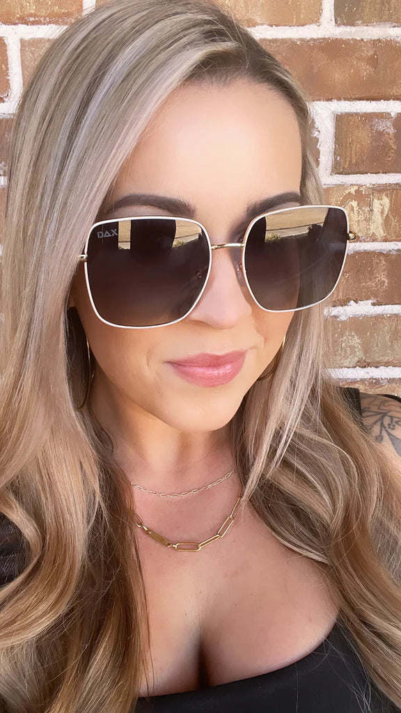 Dax Sunglasses - Evie Black