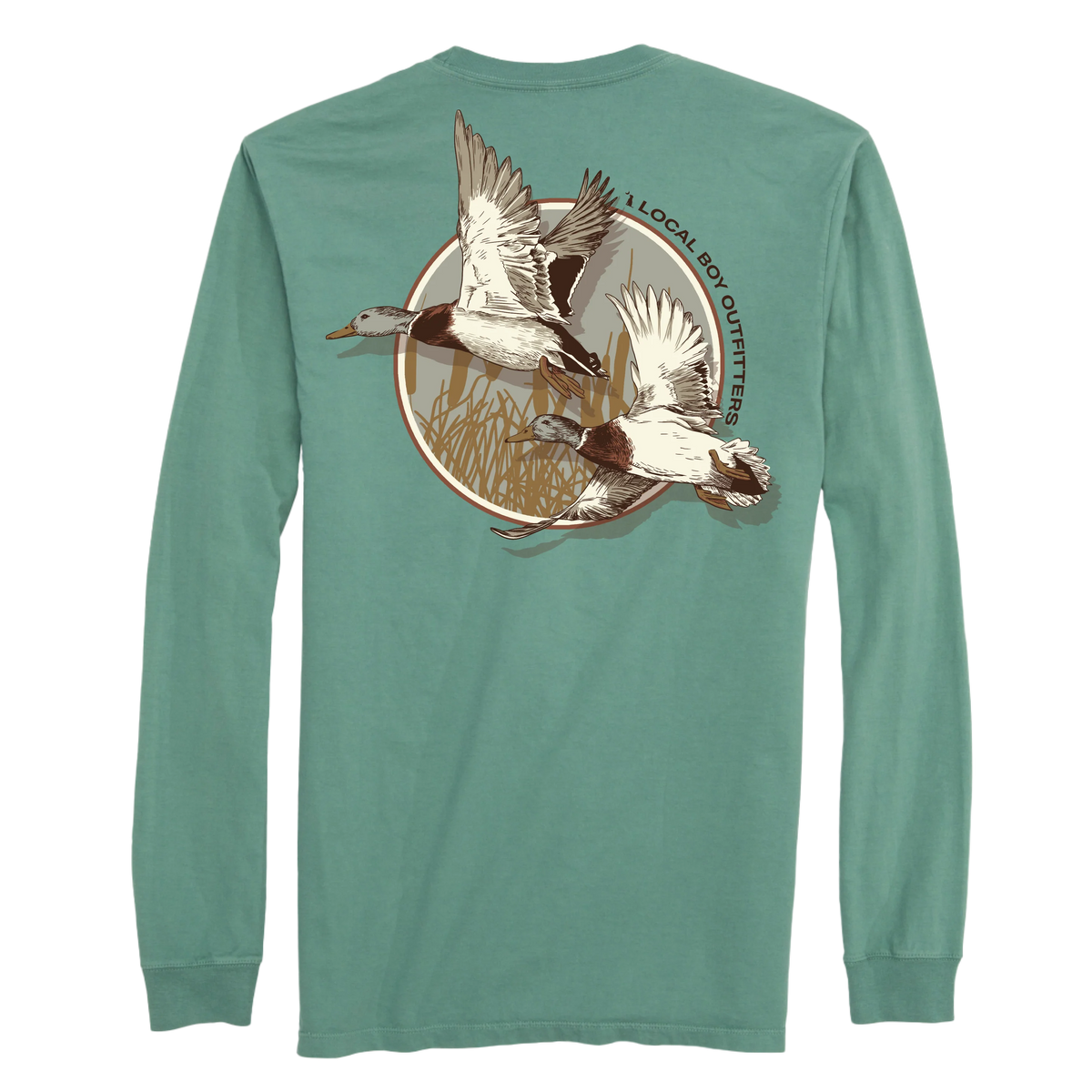 Local Boy | Mallard Pair Long Sleeve T-Shirt