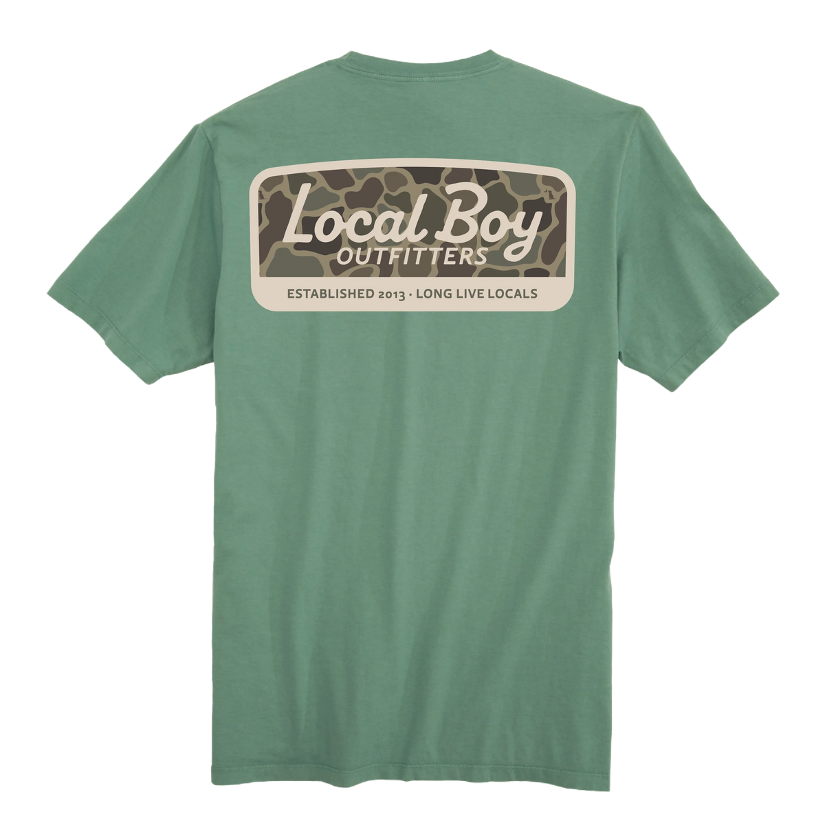 Local Boy | Brush Camo Mark T-Shirt