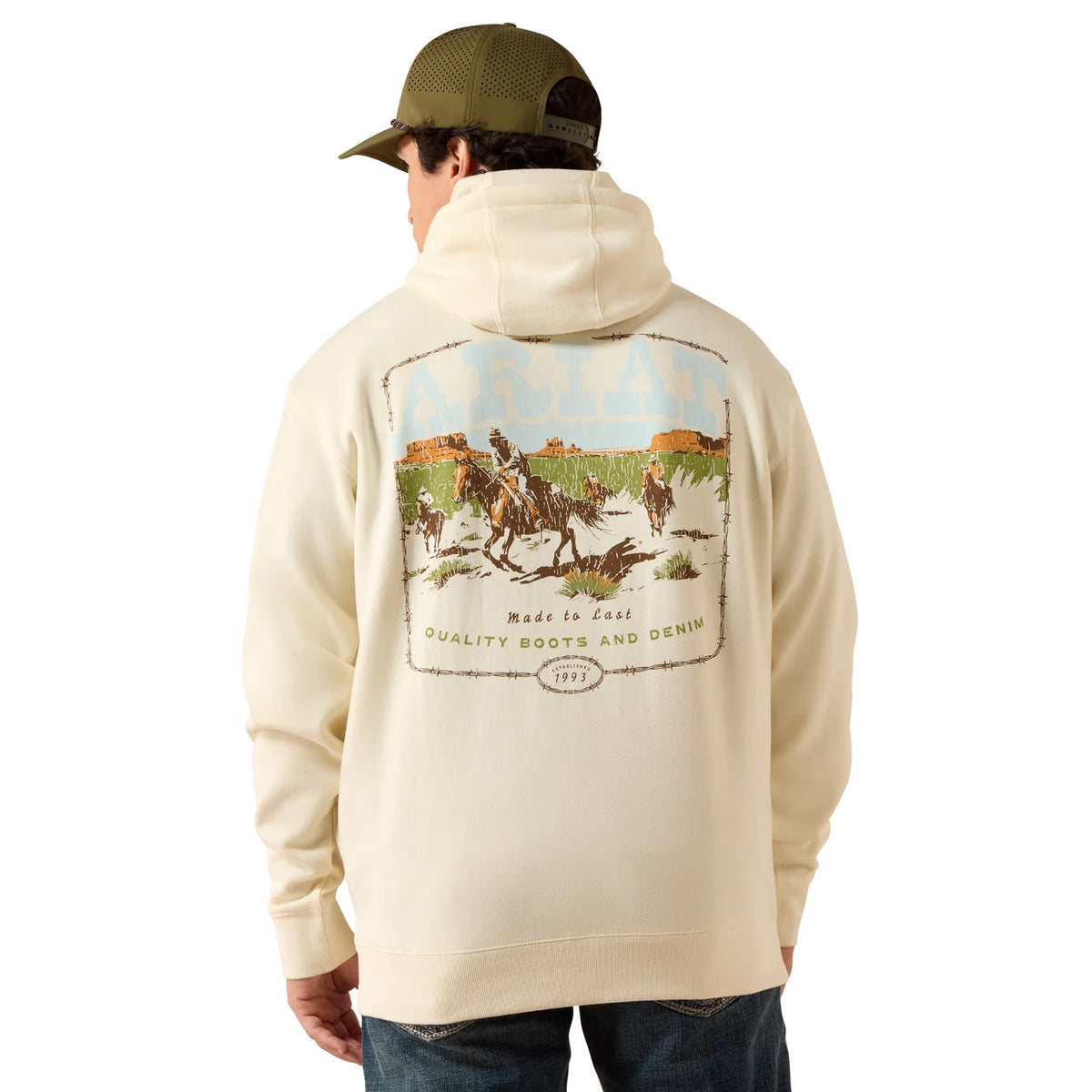 Ariat | Western Hoodie in Turtledove