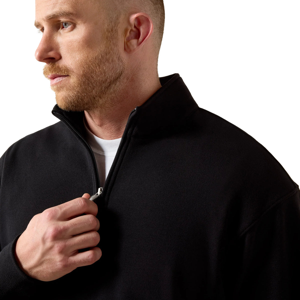 Ariat | Men's Core 1/4 Zip Sweatshirt - Black