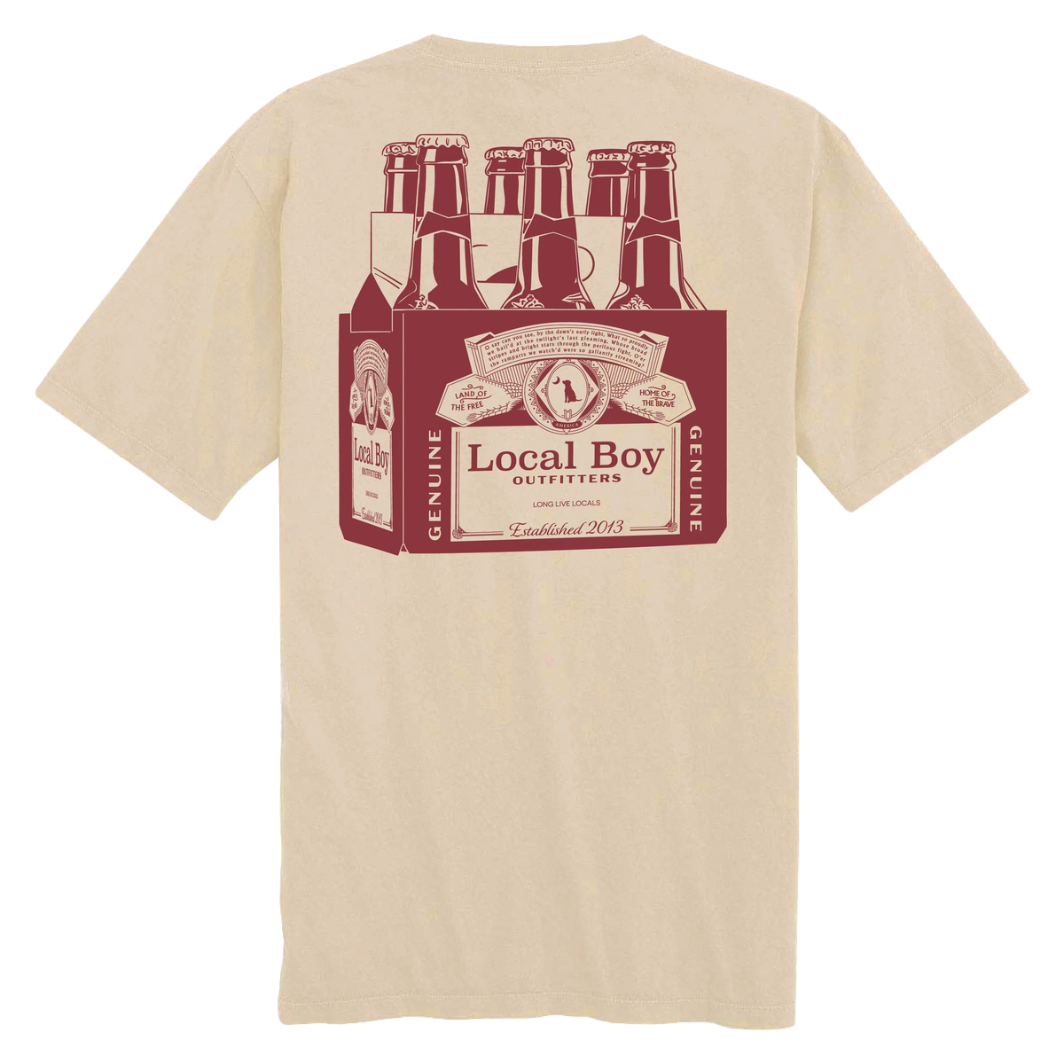 Local Boy | Six Pack T-Shirt