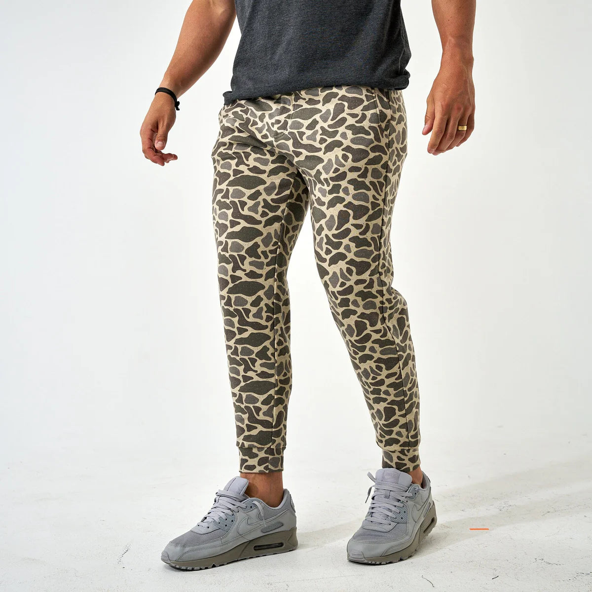Men's Burlebo Fleece Jogger - Classic Deer Camo