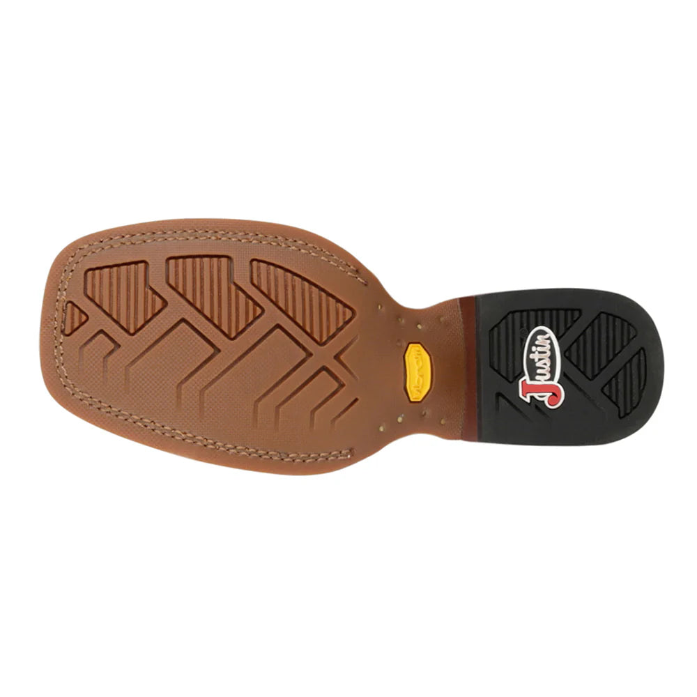 Men's Justin Crazy Buck 6" Square Toe Chelsea Boots