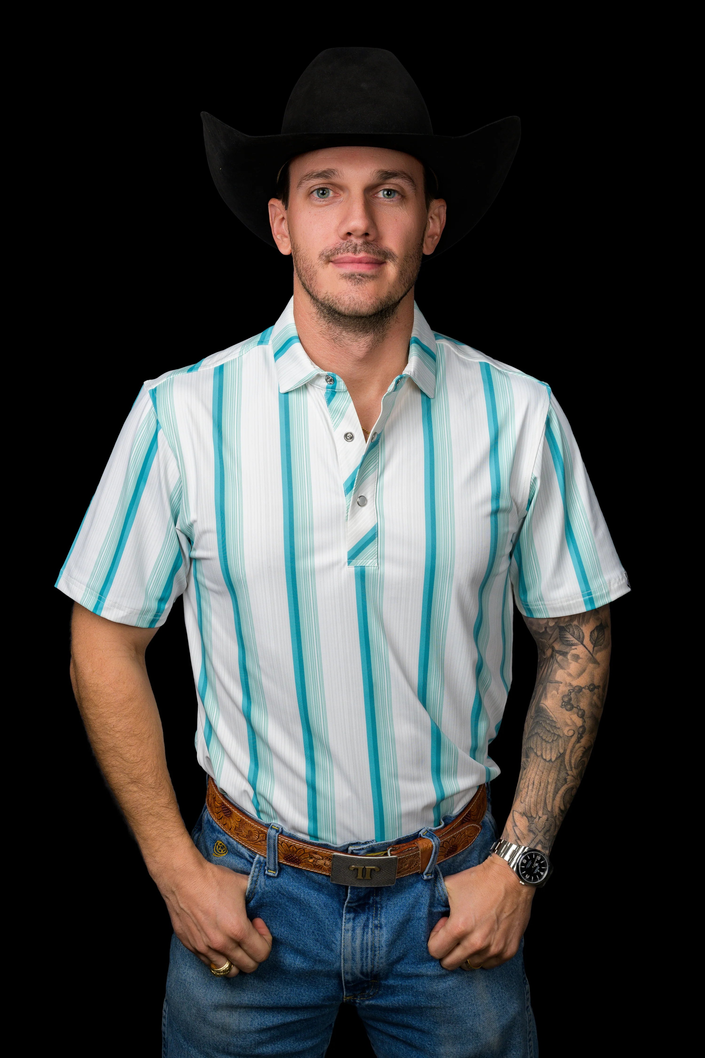 Ferrell The Tristan Polo in Green