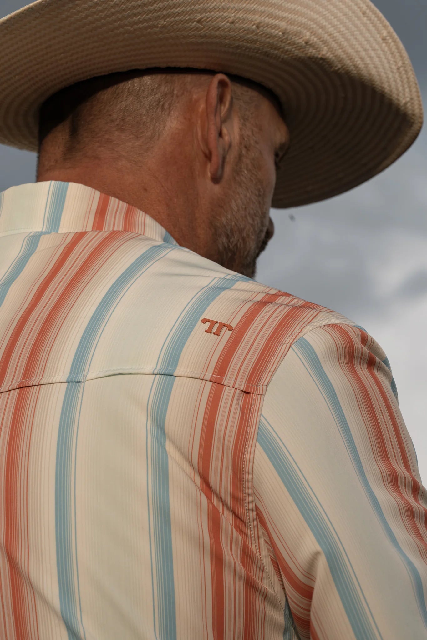 Ferrell The Harrison in Salmon - Short Sleeve Snap Shirt