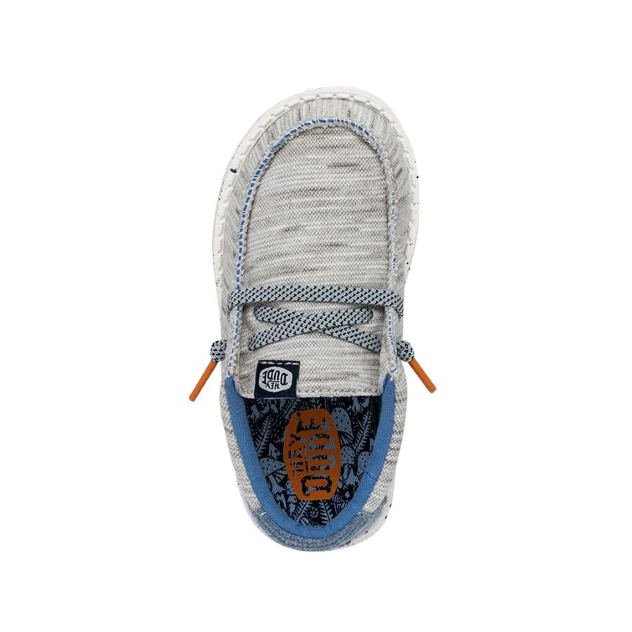 Hey Dude Wally Youth Jersey Light Grey