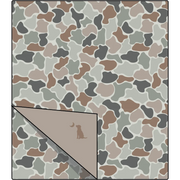 Local Boy | Baby Blanket in Forest Camo Flora