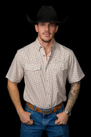 Ferrell | The Callen - Short Sleeve Pearl Snap Shirt