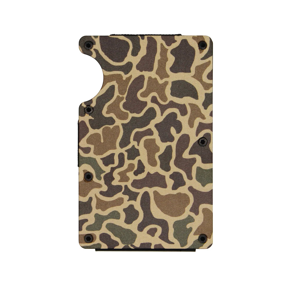 Local Boy Front Pocket Wallet in Old School Camo