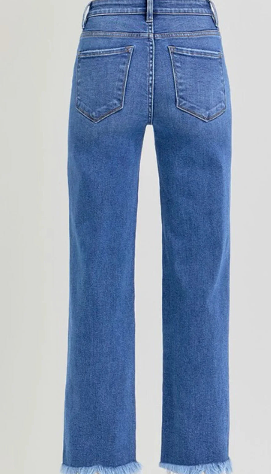 The Leann High Rise Straight Jeans
