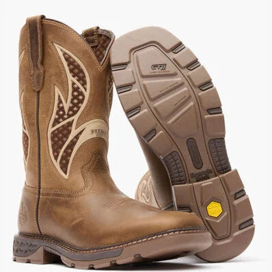 Men's Georgia Boot Carbo-Tec FLX Alloy Toe Pull-on with InsulKul™ Work Boot