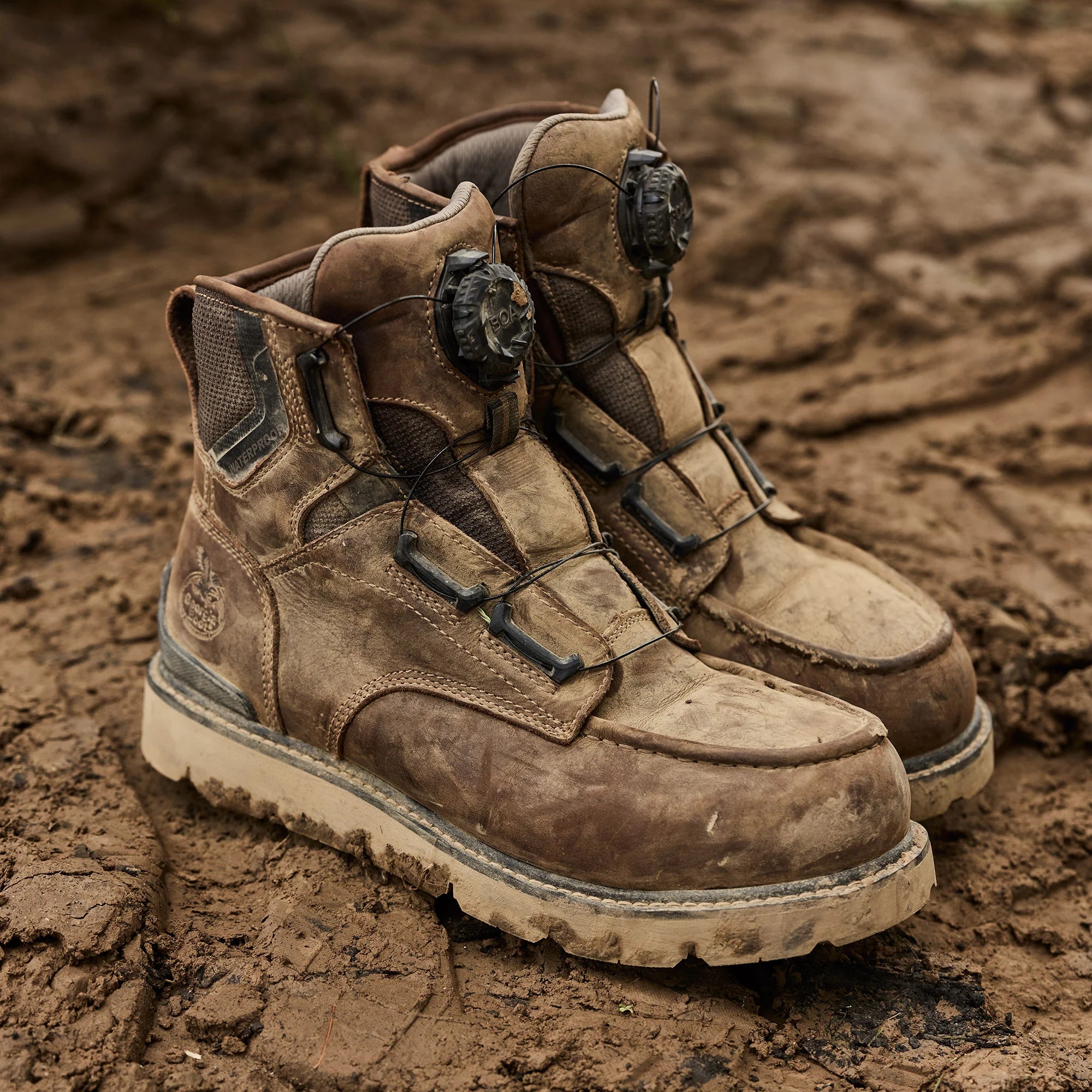 Men's Georgia 6" Carbon Flex BOA® Waterproof Carbon Moc Toe Work Boot