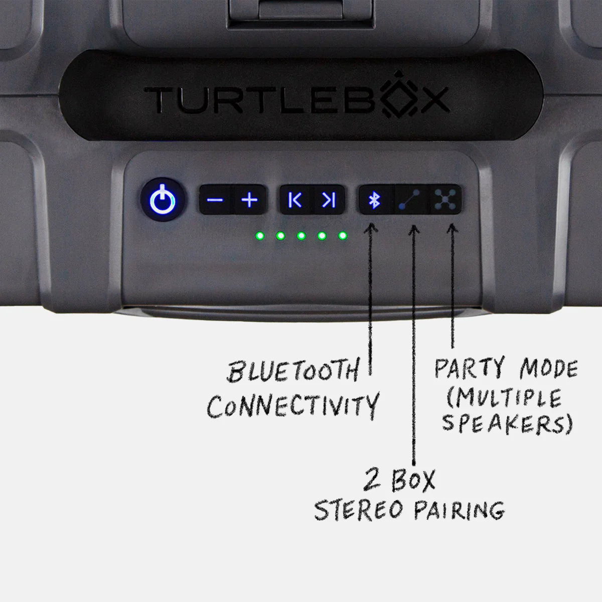 Turtlebox Original: Grande in Gray