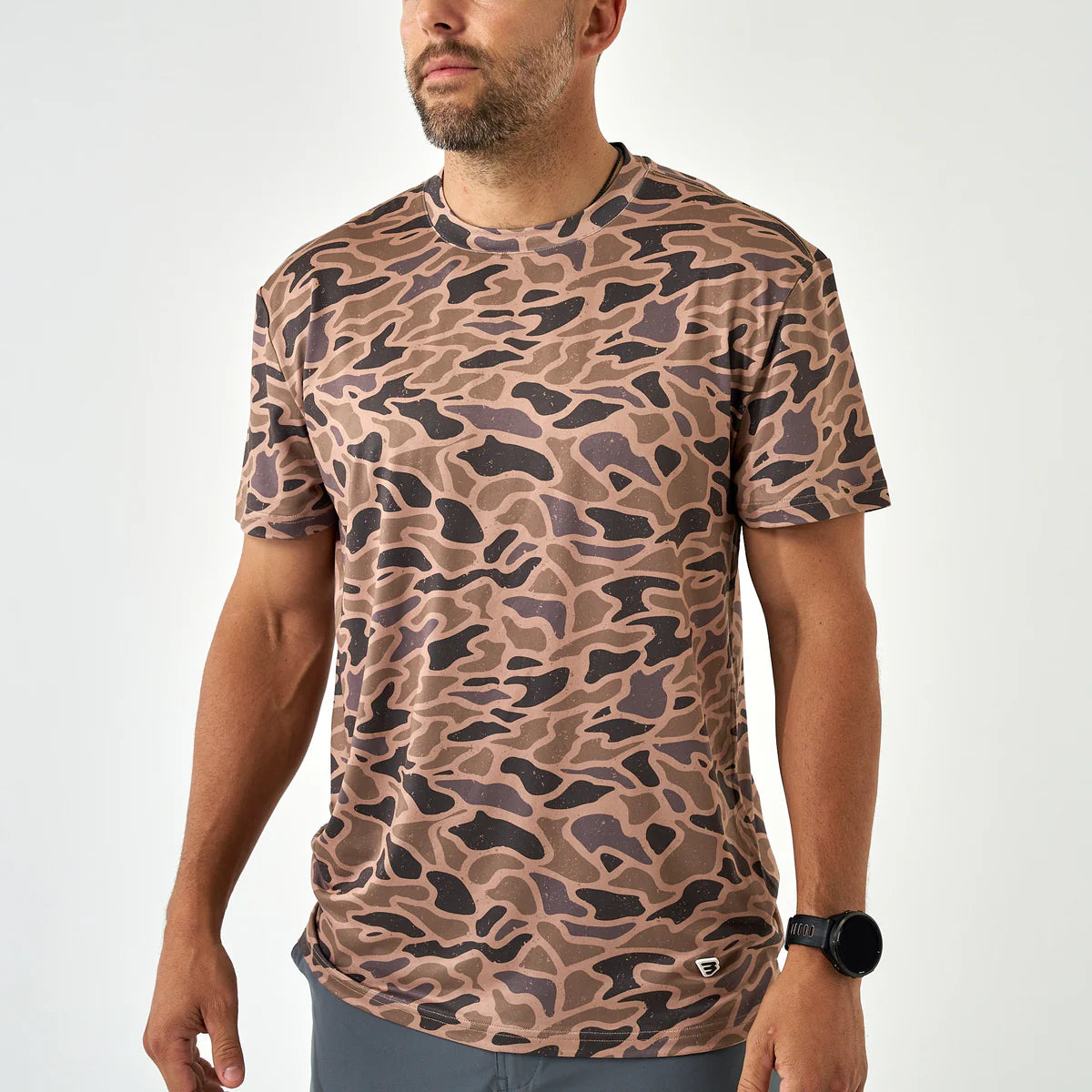 Men's Burlebo Go To Tee - Gauge Camo