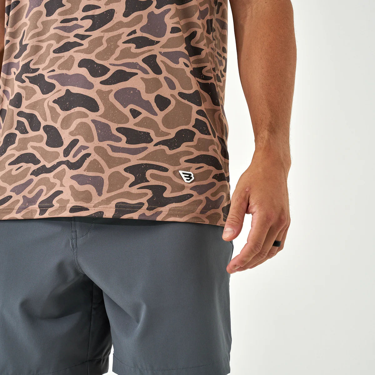 Men's Burlebo Go To Tee - Gauge Camo
