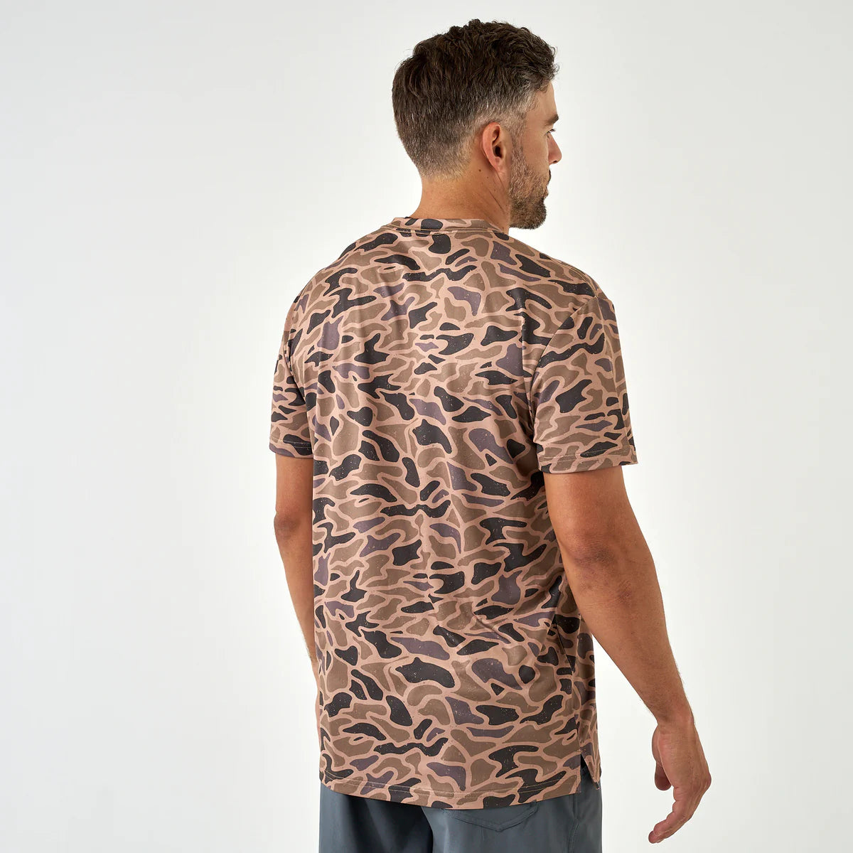 Men's Burlebo Go To Tee - Gauge Camo