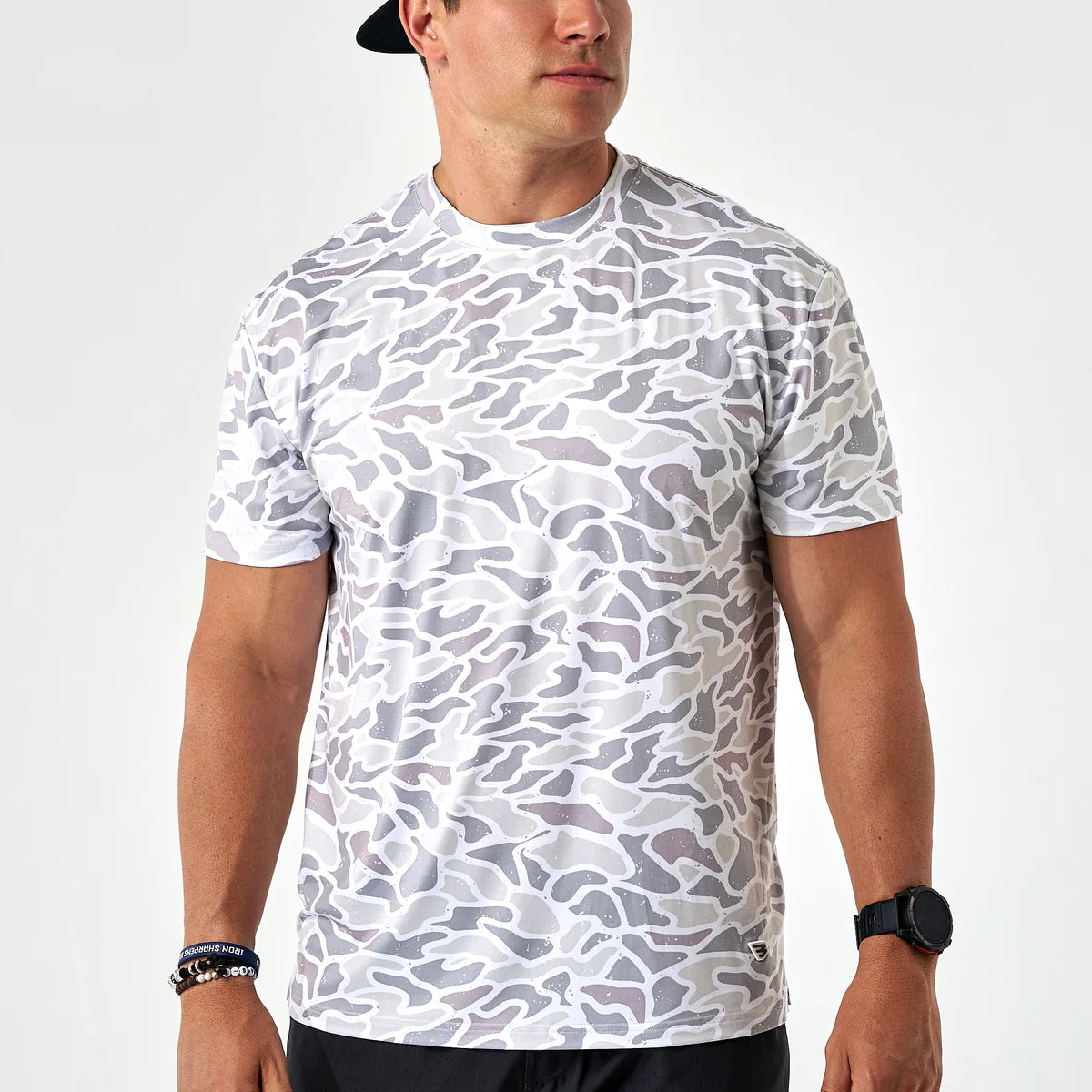 Men's Burlebo Go To Tee - White Camo