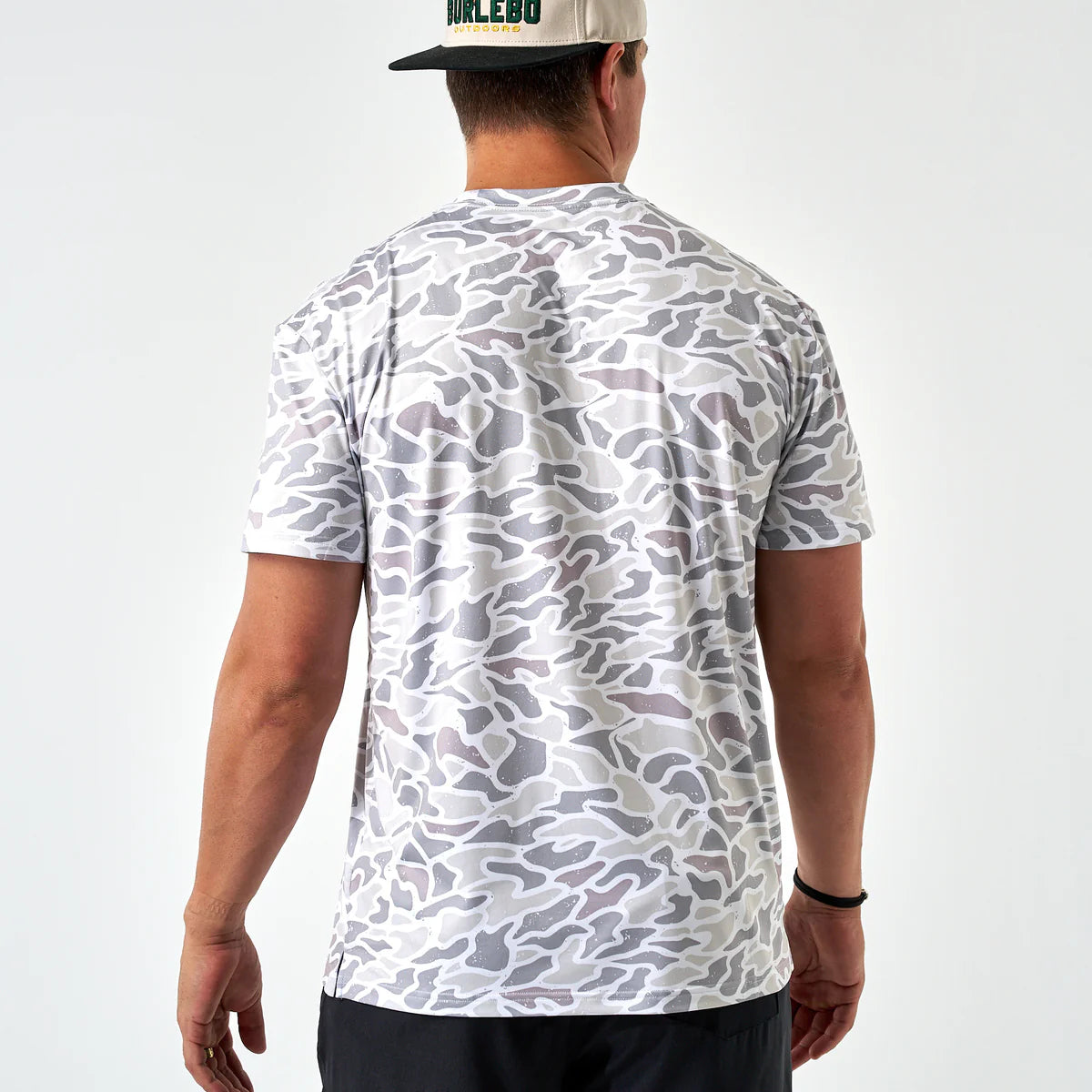 Men's Burlebo Go To Tee - White Camo