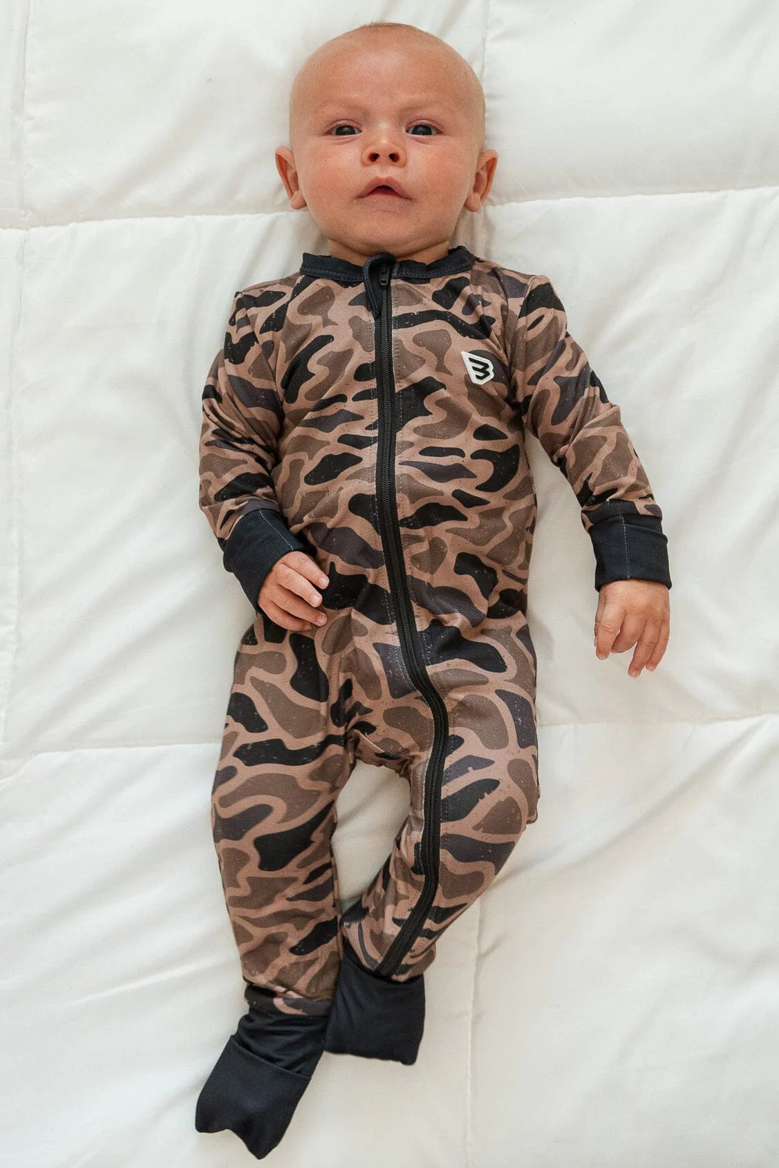 Baby Burlebo Zip Up - Gauge Camo
