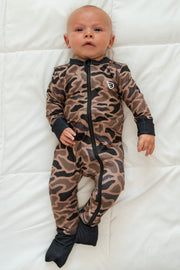 Baby Burlebo Zip Up - Gauge Camo