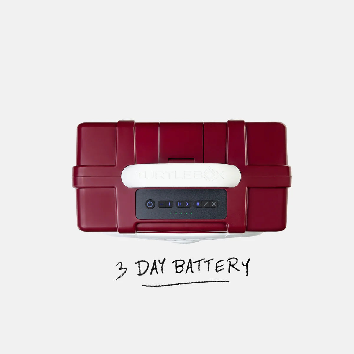 Turtlebox Original: Gen 3 in Maroon