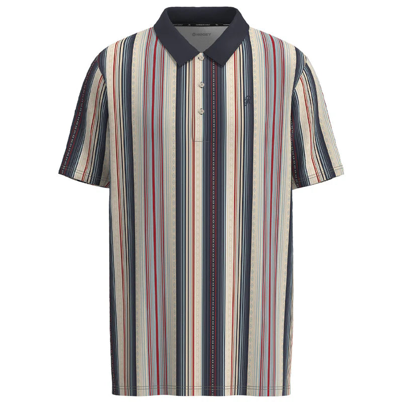 Hooey Men's "The Weekender" Stripe Polo