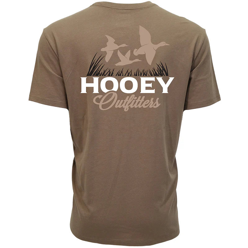 Men's Hooey Decoy Outfitter T-Shirt in Brown