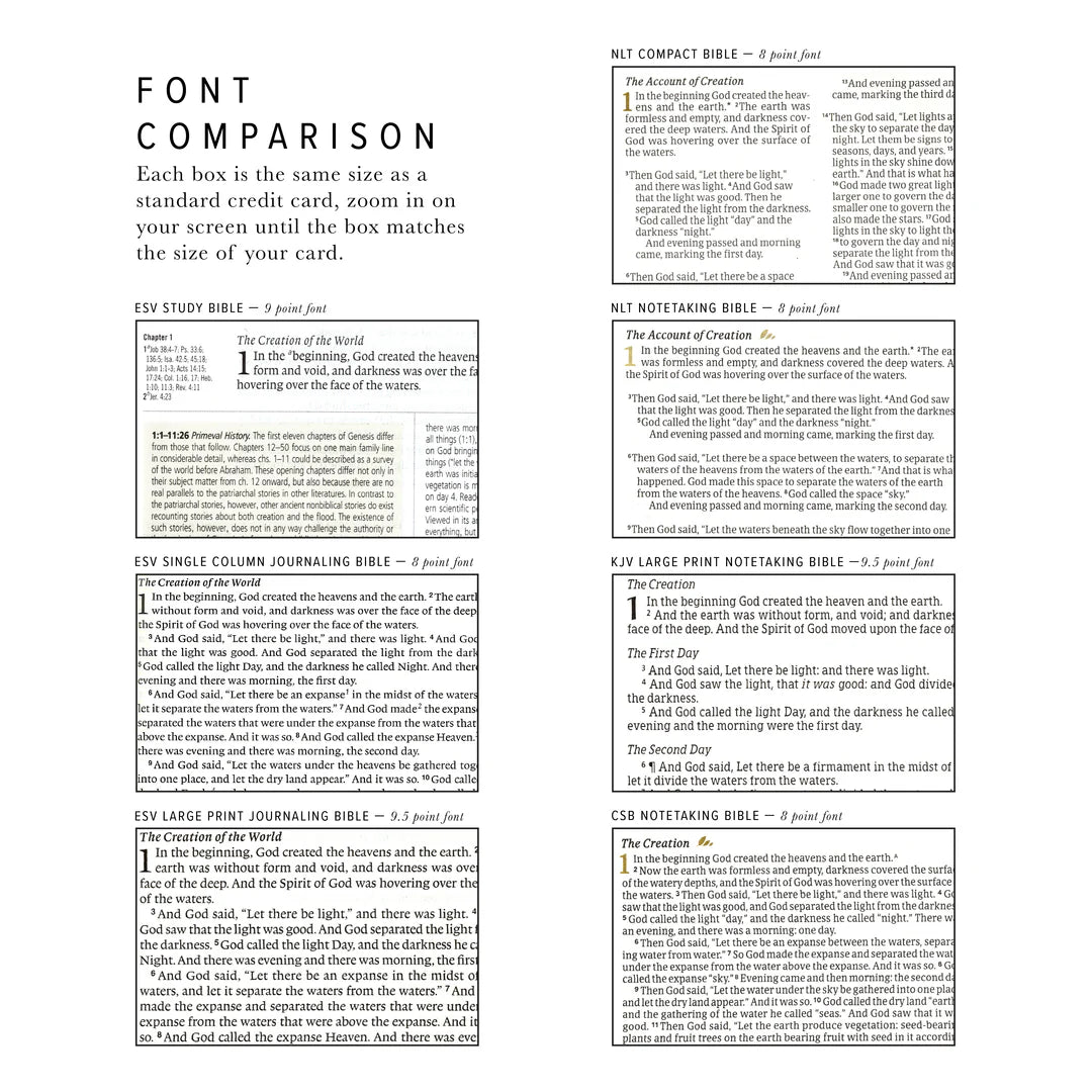 KJV Large Print Notetaking Bible: Shiloh Theme