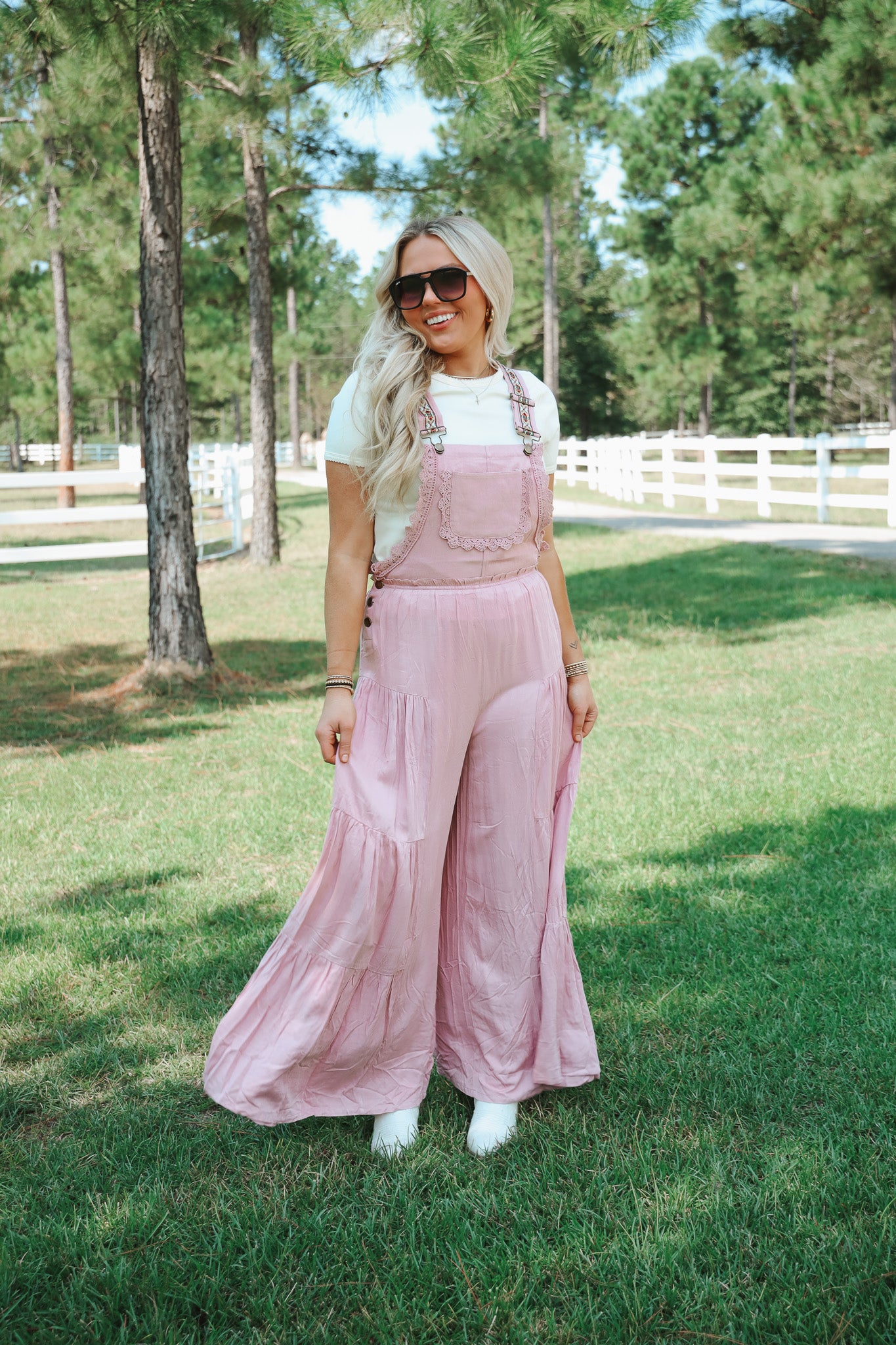 Free & True Turkish Rose Jumpsuit