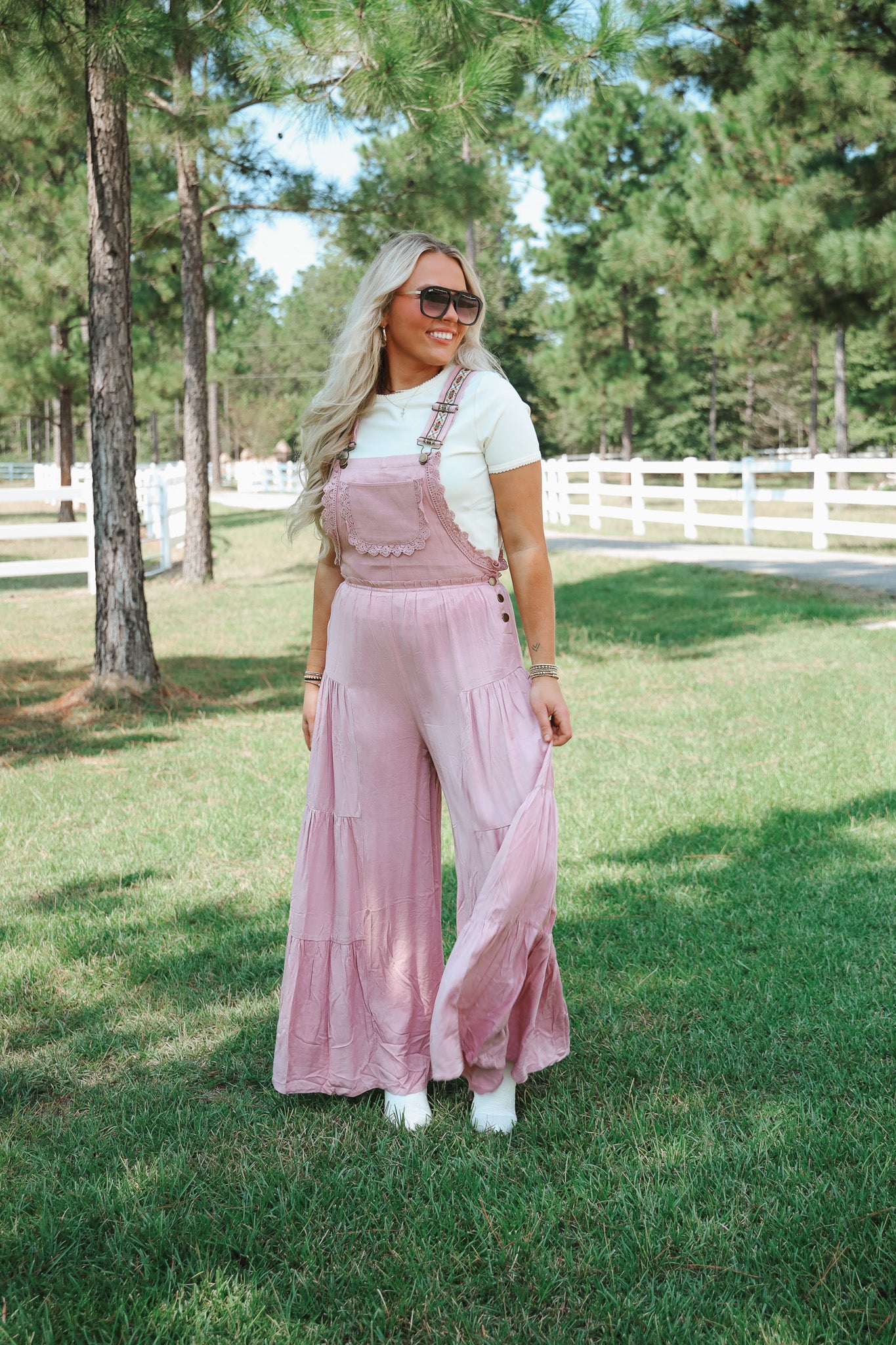 Free & True Turkish Rose Jumpsuit