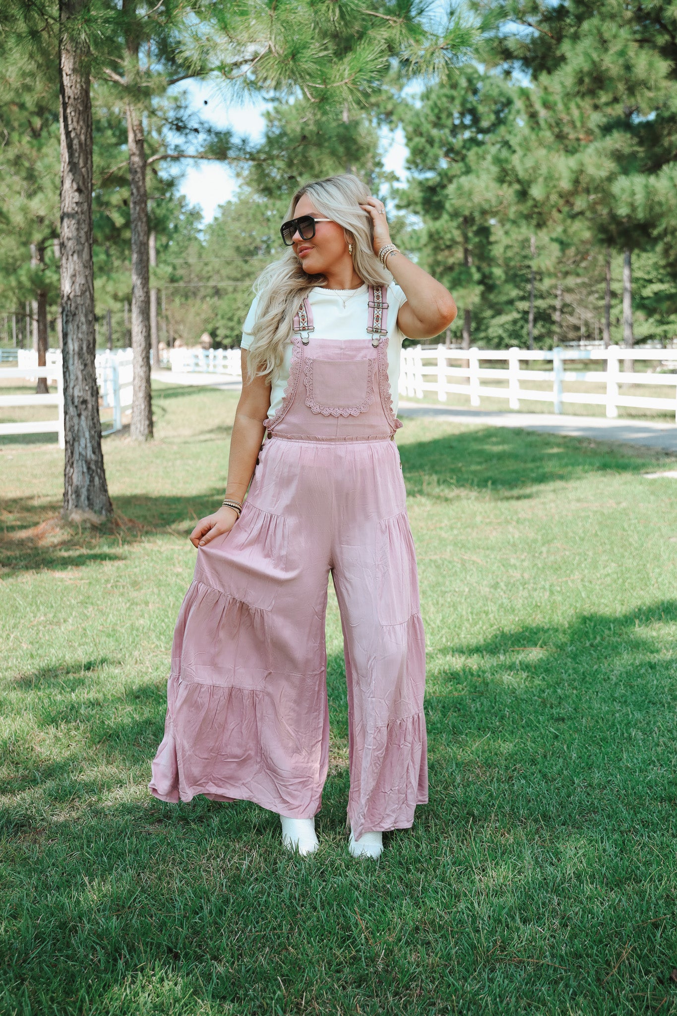 Free & True Turkish Rose Jumpsuit
