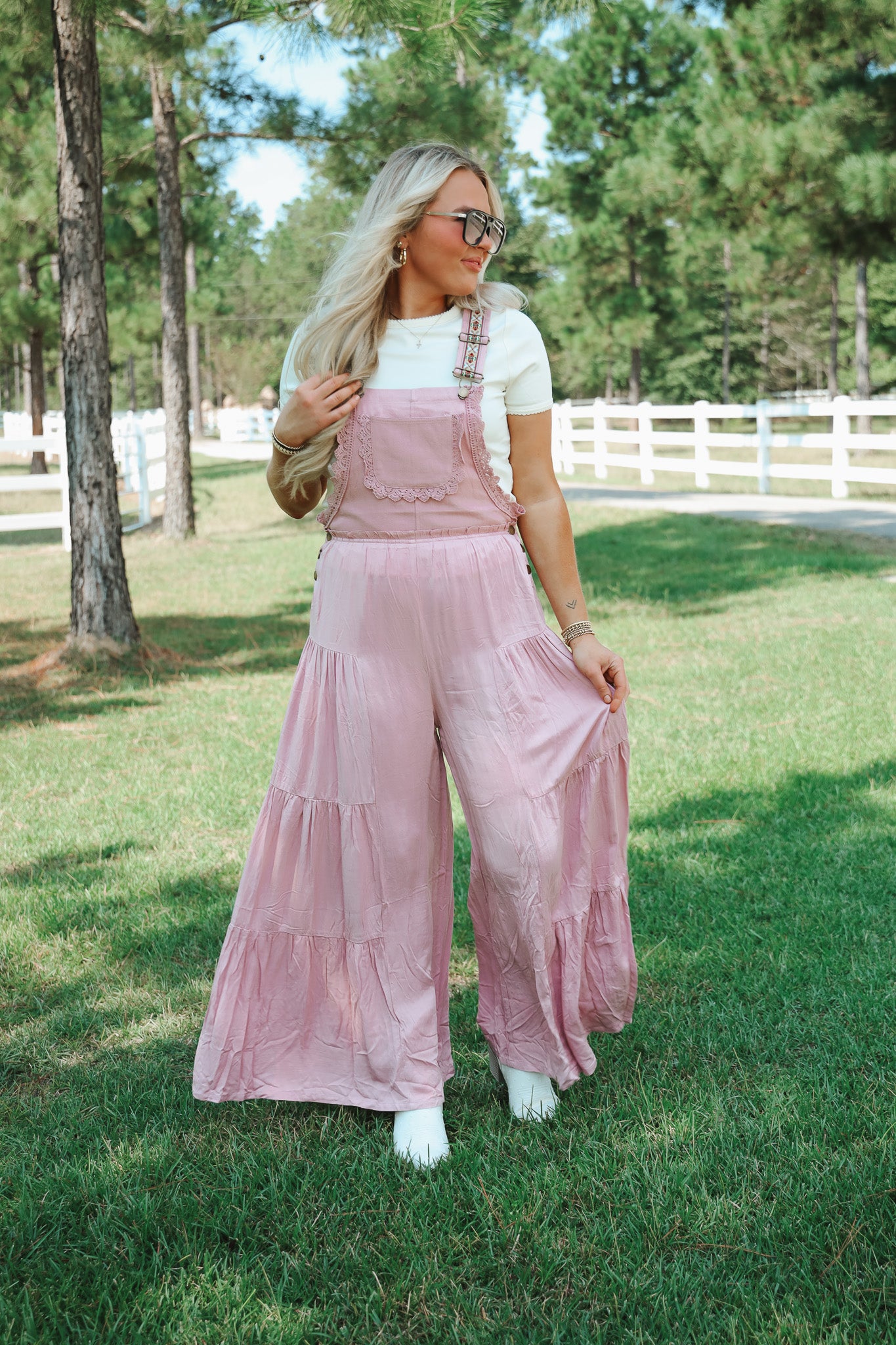 Free & True Turkish Rose Jumpsuit