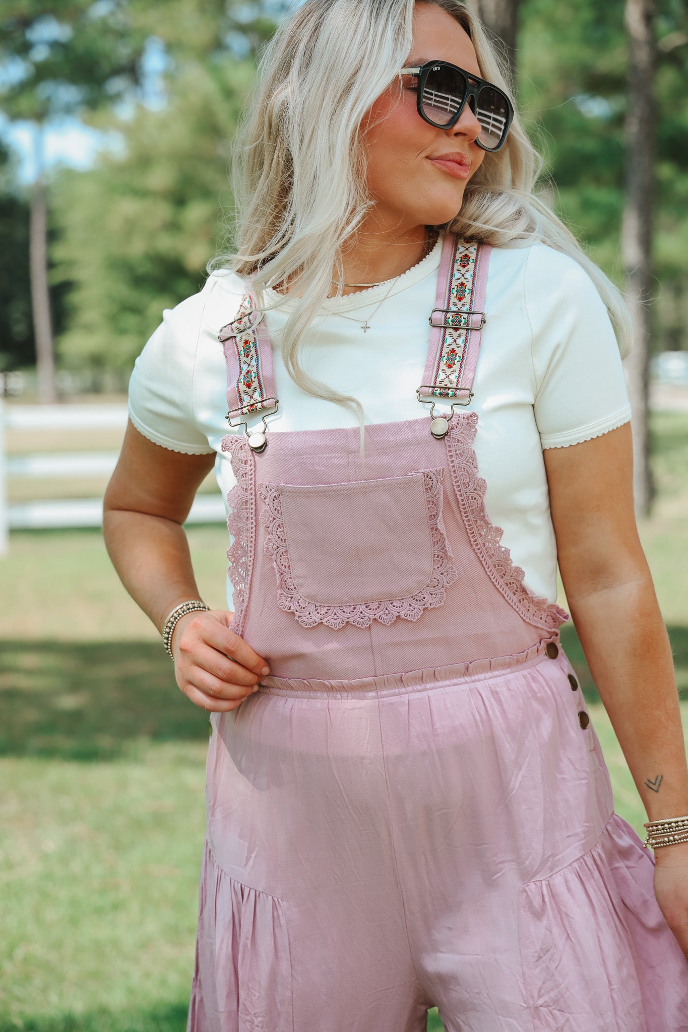 Free & True Turkish Rose Jumpsuit