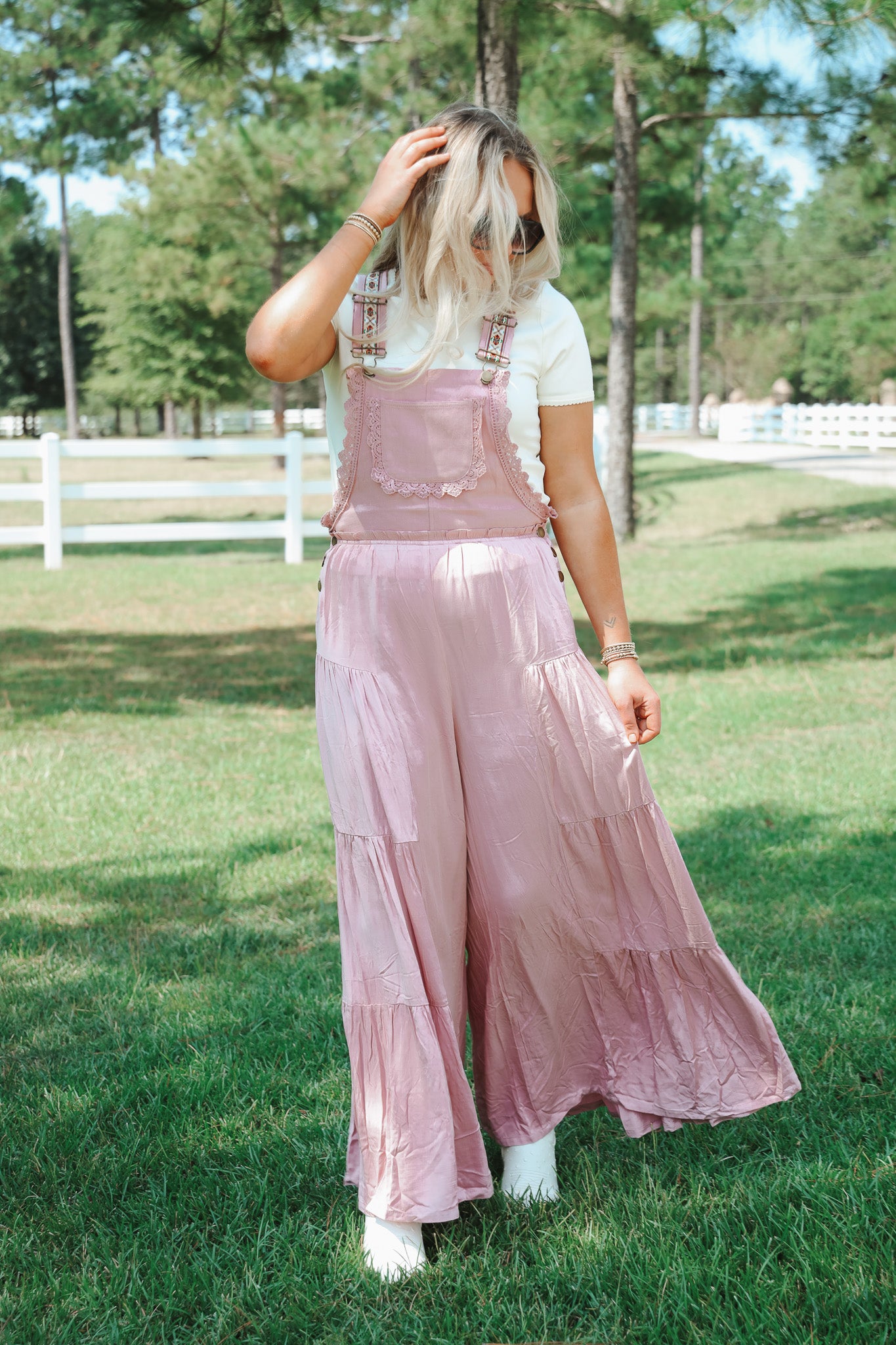 Free & True Turkish Rose Jumpsuit