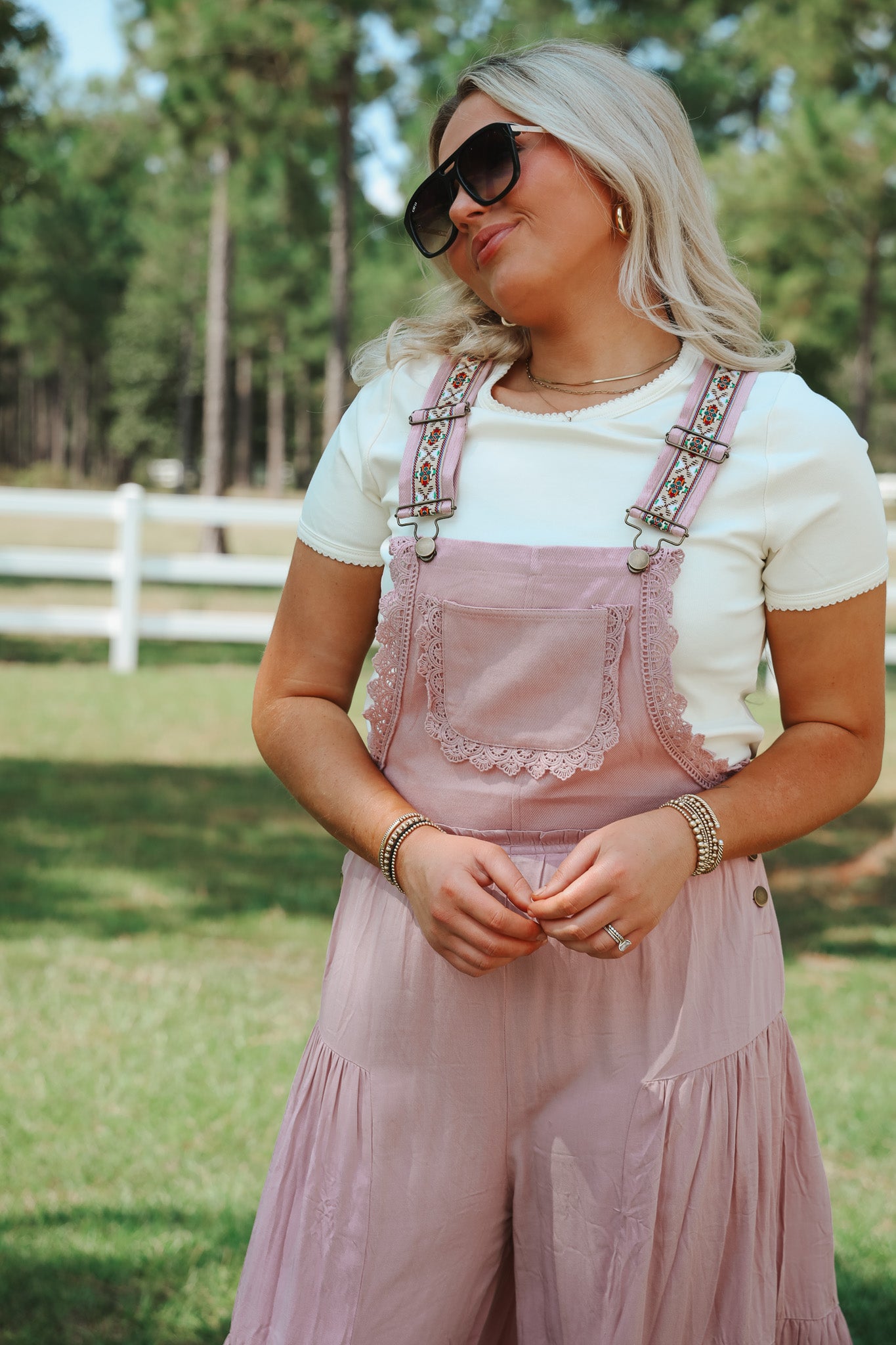 Free & True Turkish Rose Jumpsuit