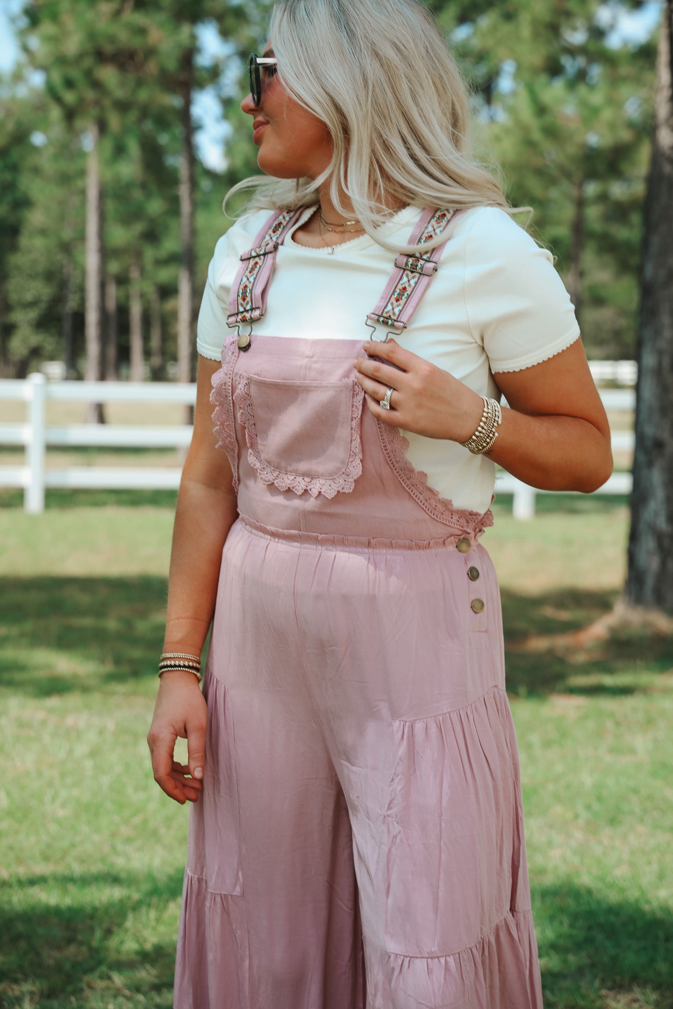 Free & True Turkish Rose Jumpsuit