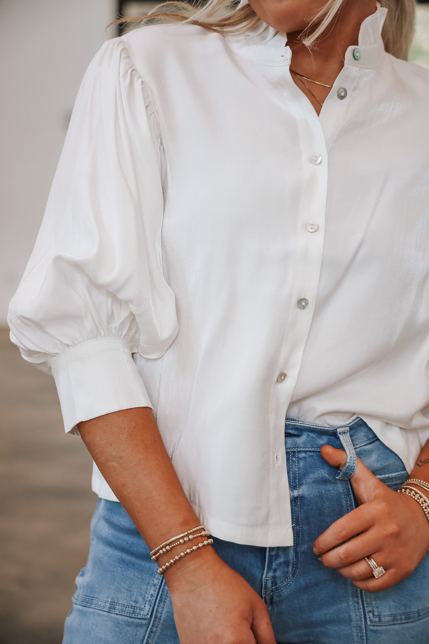 Sincerely Yours White Top