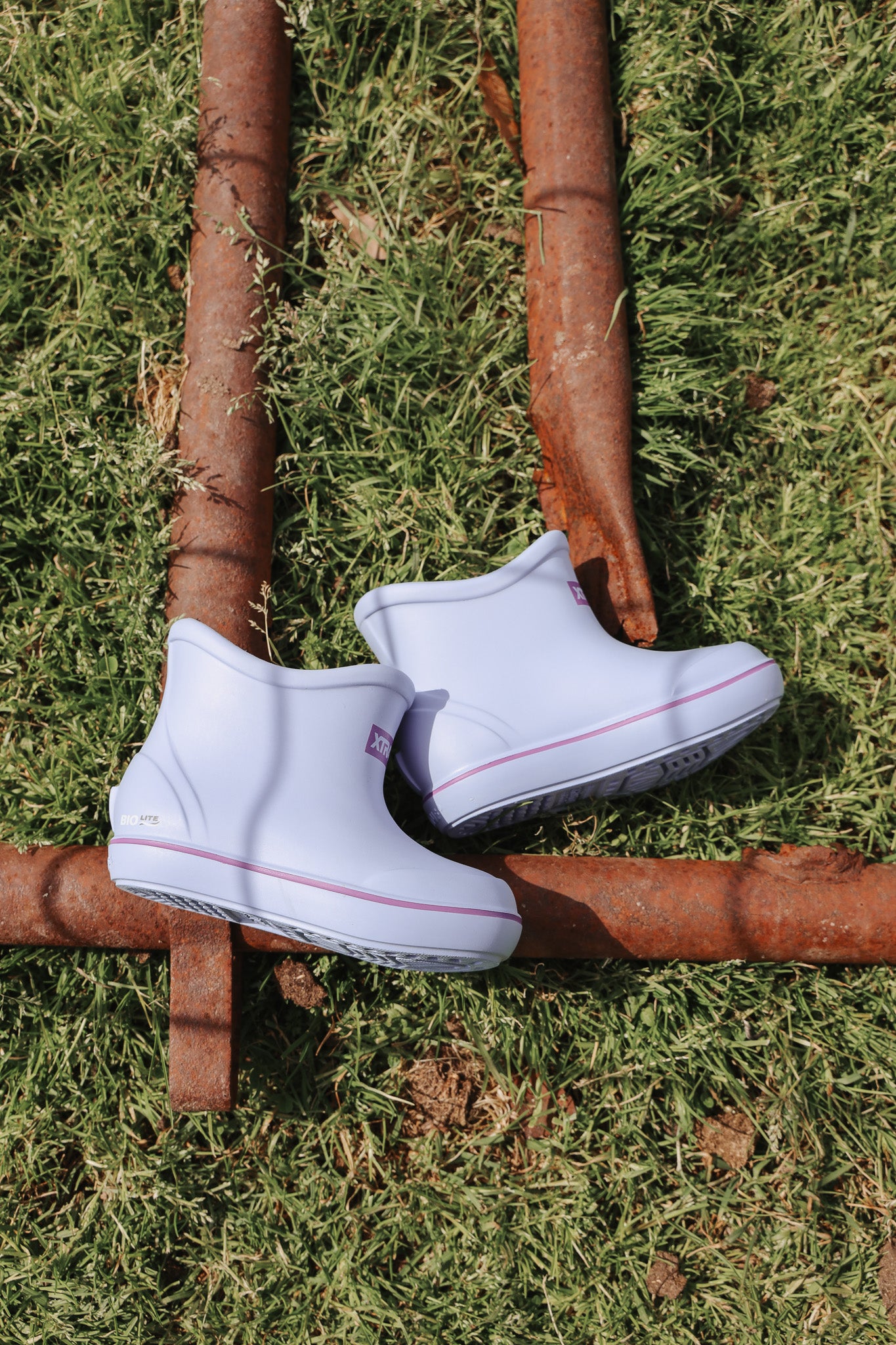 Little Kid's TUFS Light Blue Ankle Deck Boot