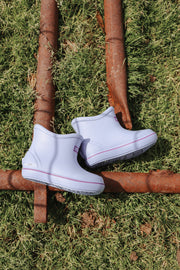 Big Kid's TUFS Light Blue Ankle Deck Boot