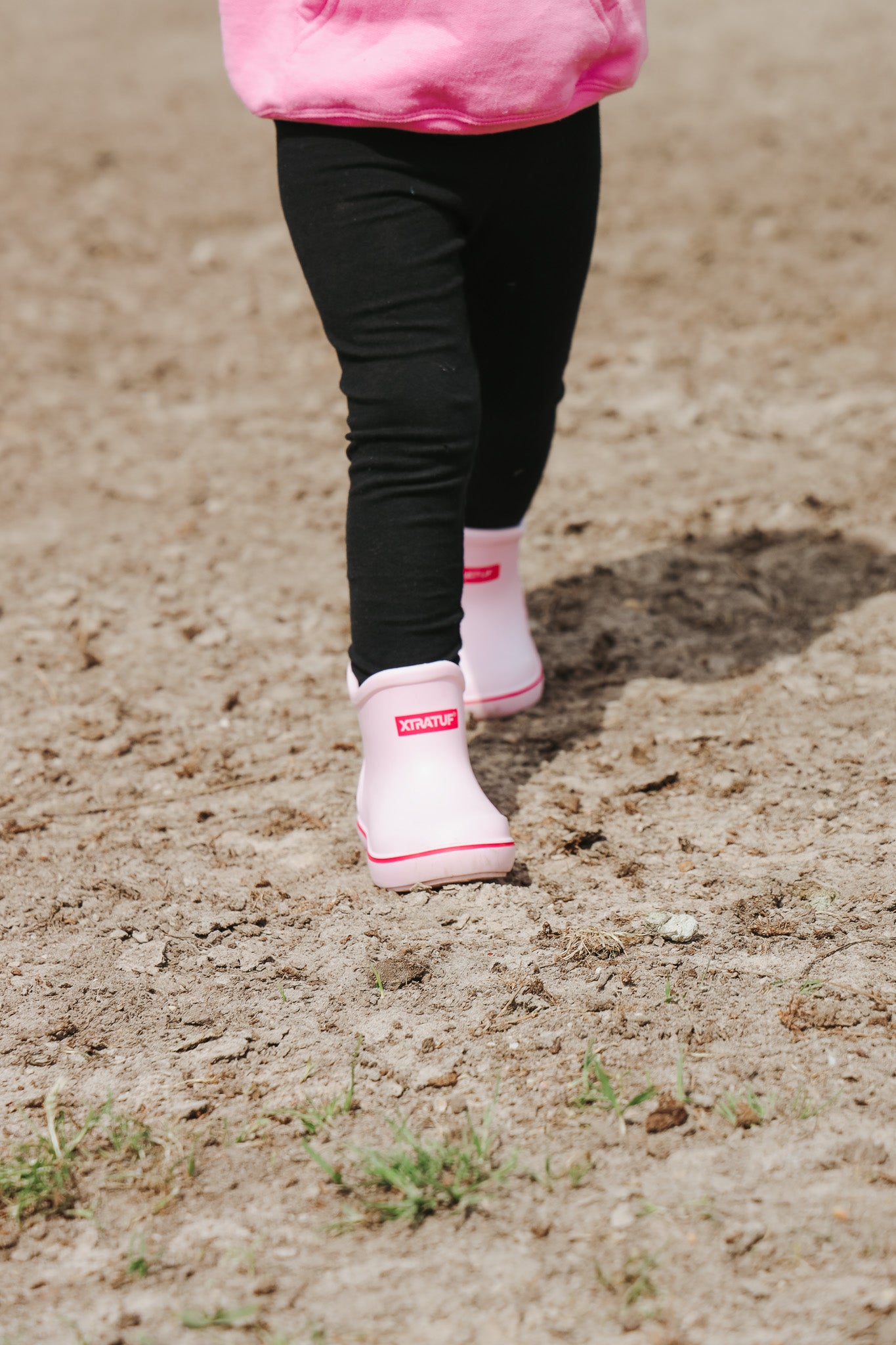 Little Kid's Tufs Pink Ankle Deck Boot – Boot Country