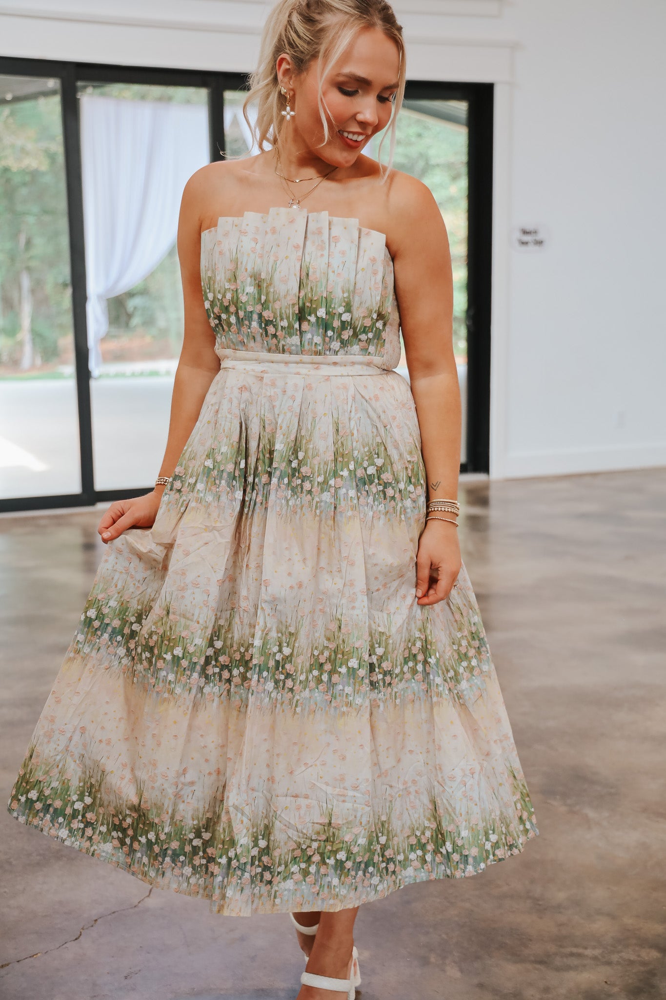 Meadow Daydream Midi Dress