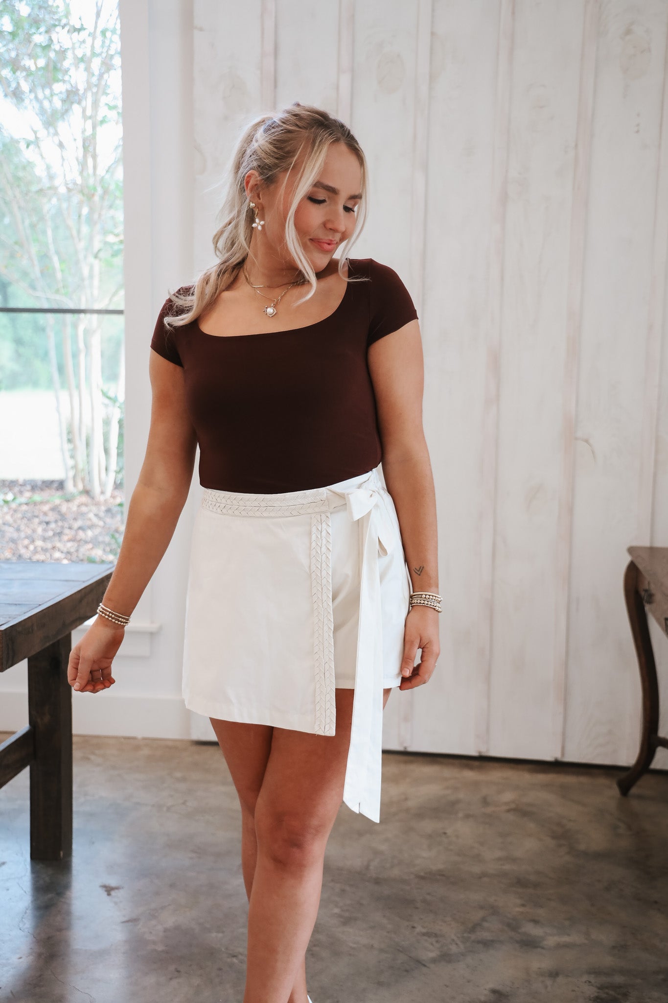 Better Than Basic Top in Chocolate