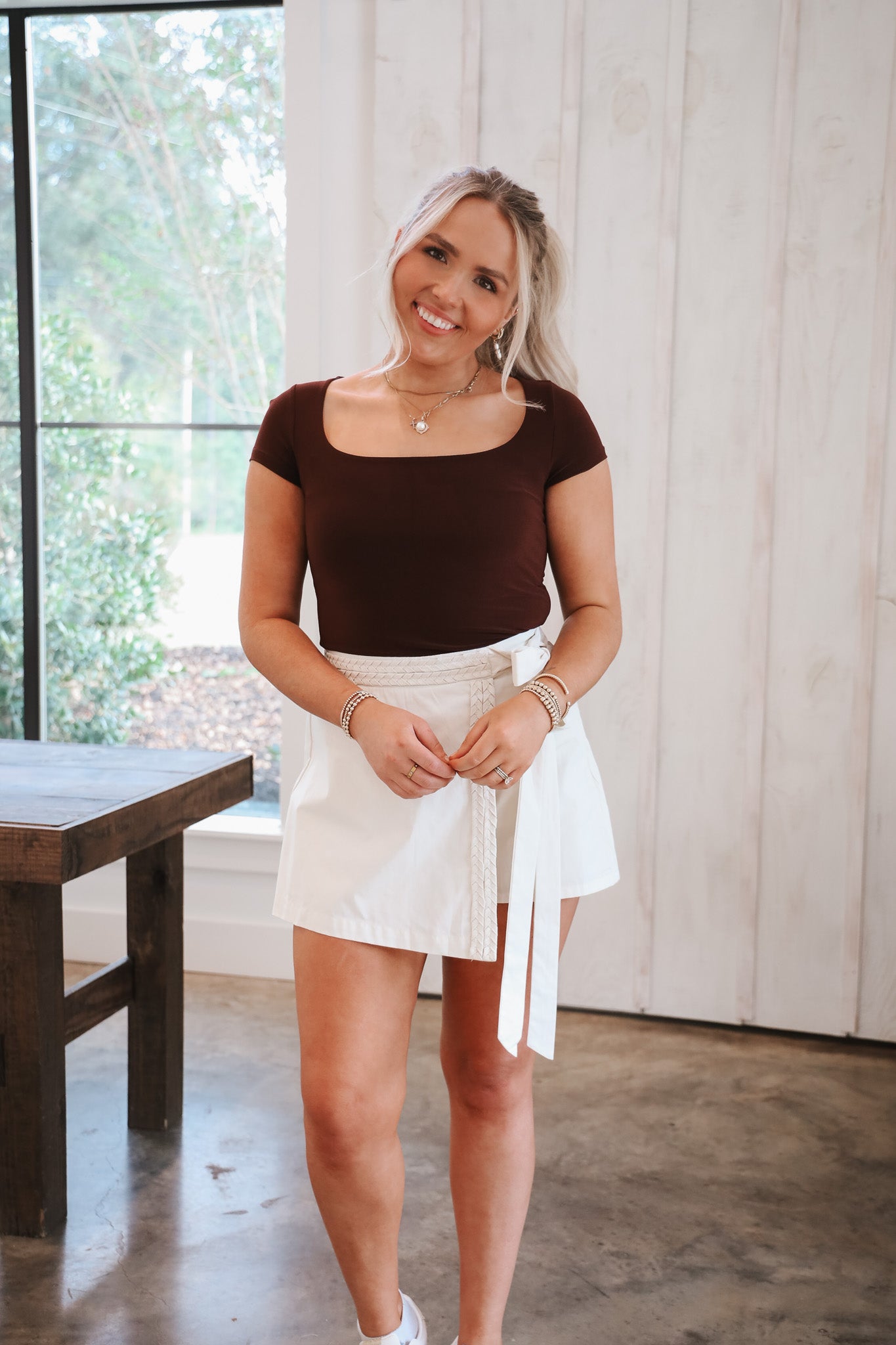 Better Than Basic Top in Chocolate