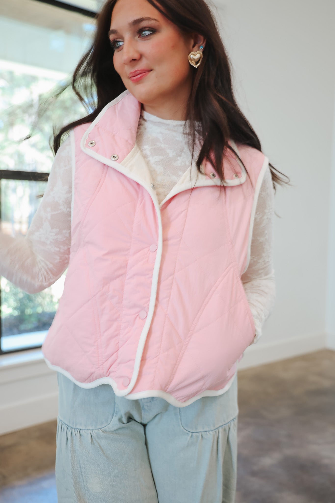 Cherry on Top Pink Vest