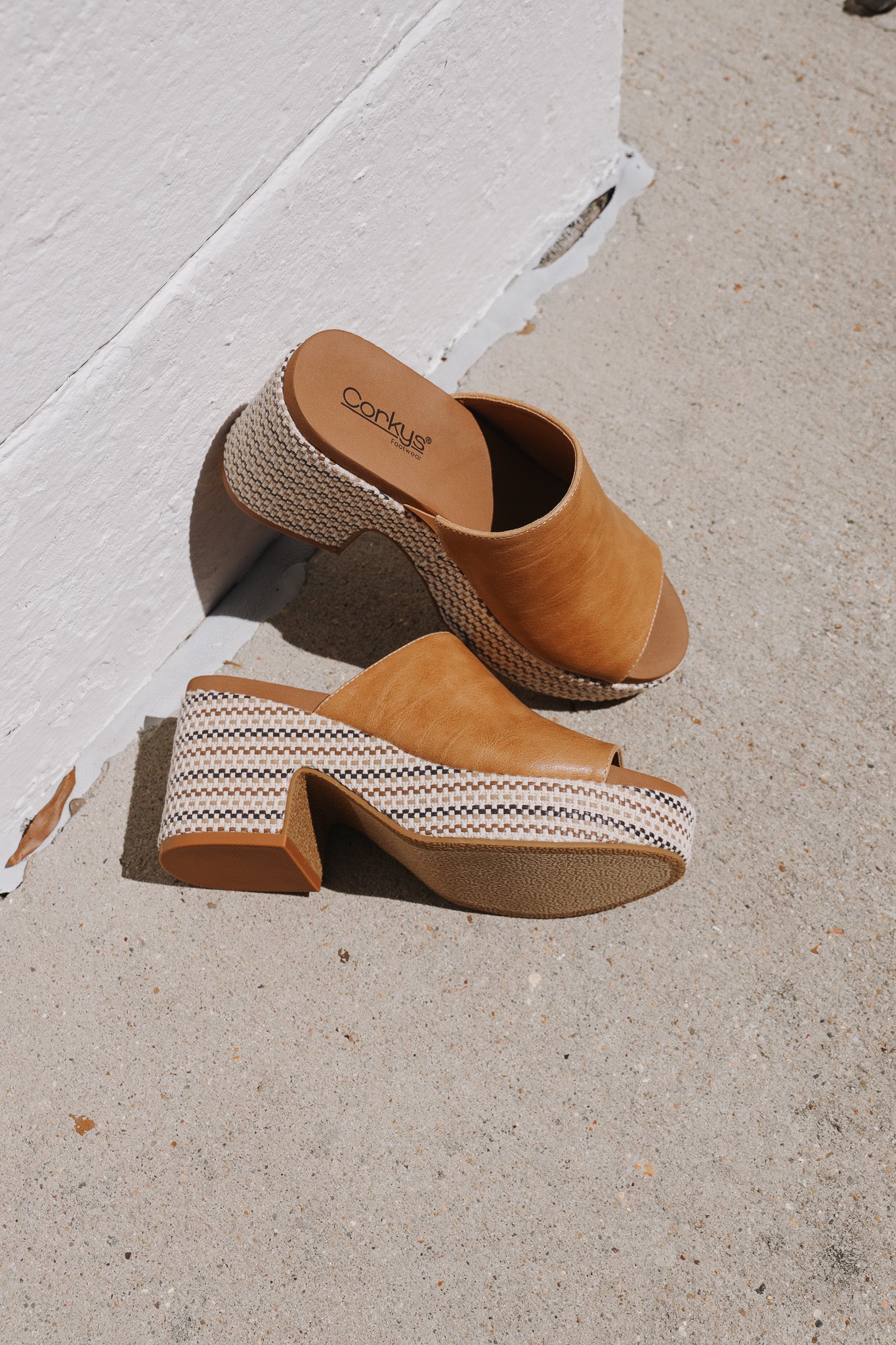 Totally Buggin Caramel Heels