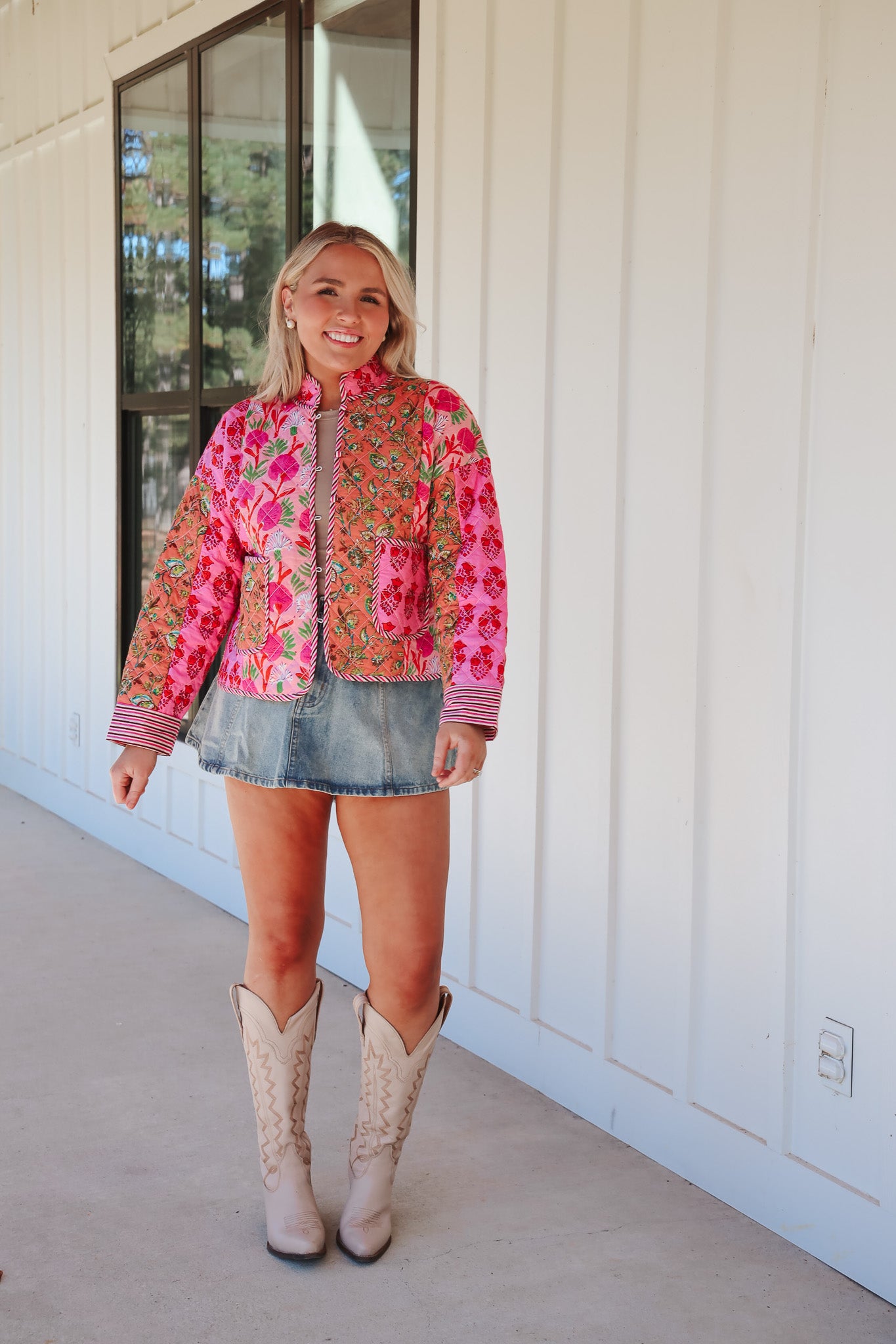 Statement Maker Quilted Jacket