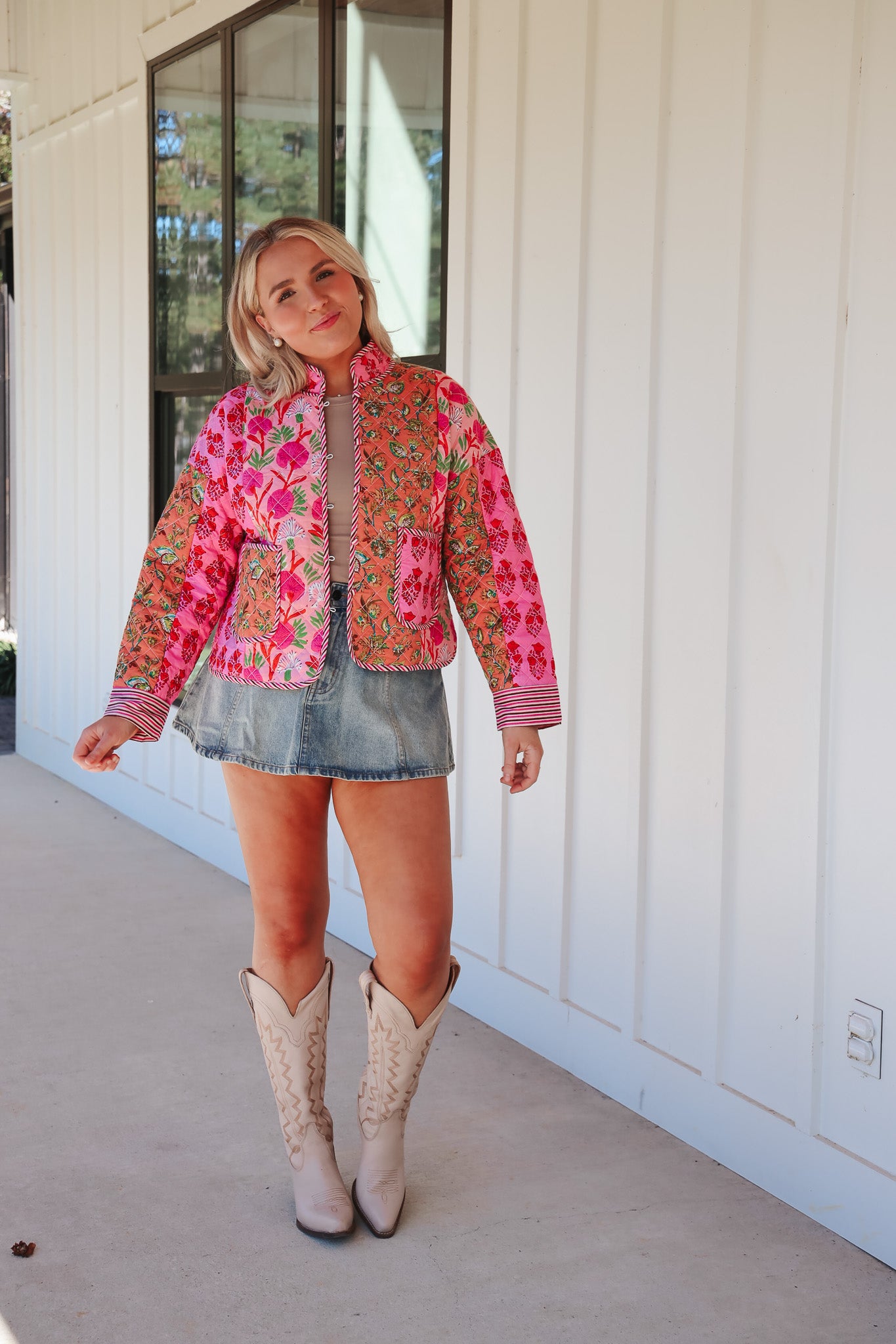 Statement Maker Quilted Jacket