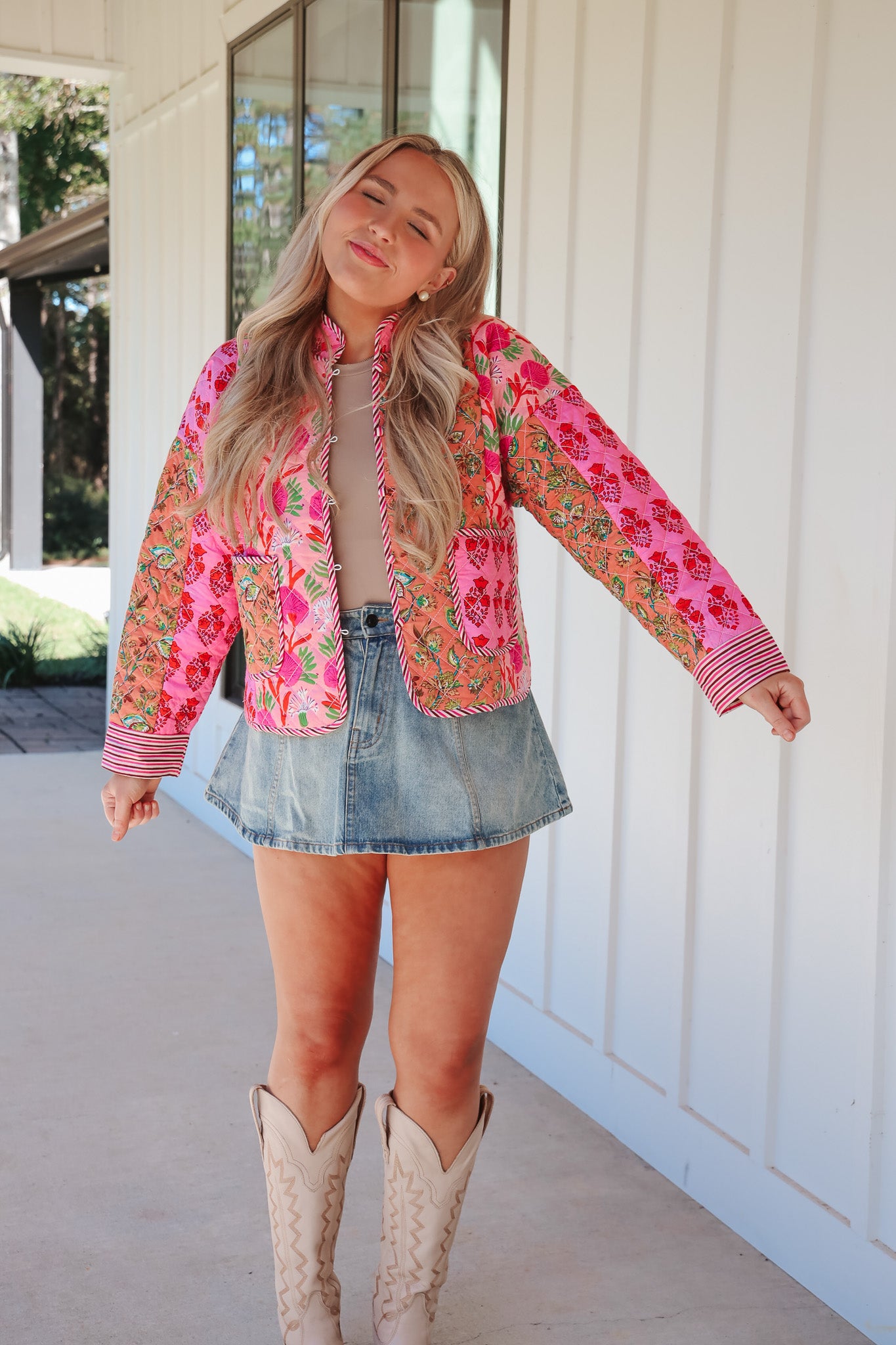 Statement Maker Quilted Jacket