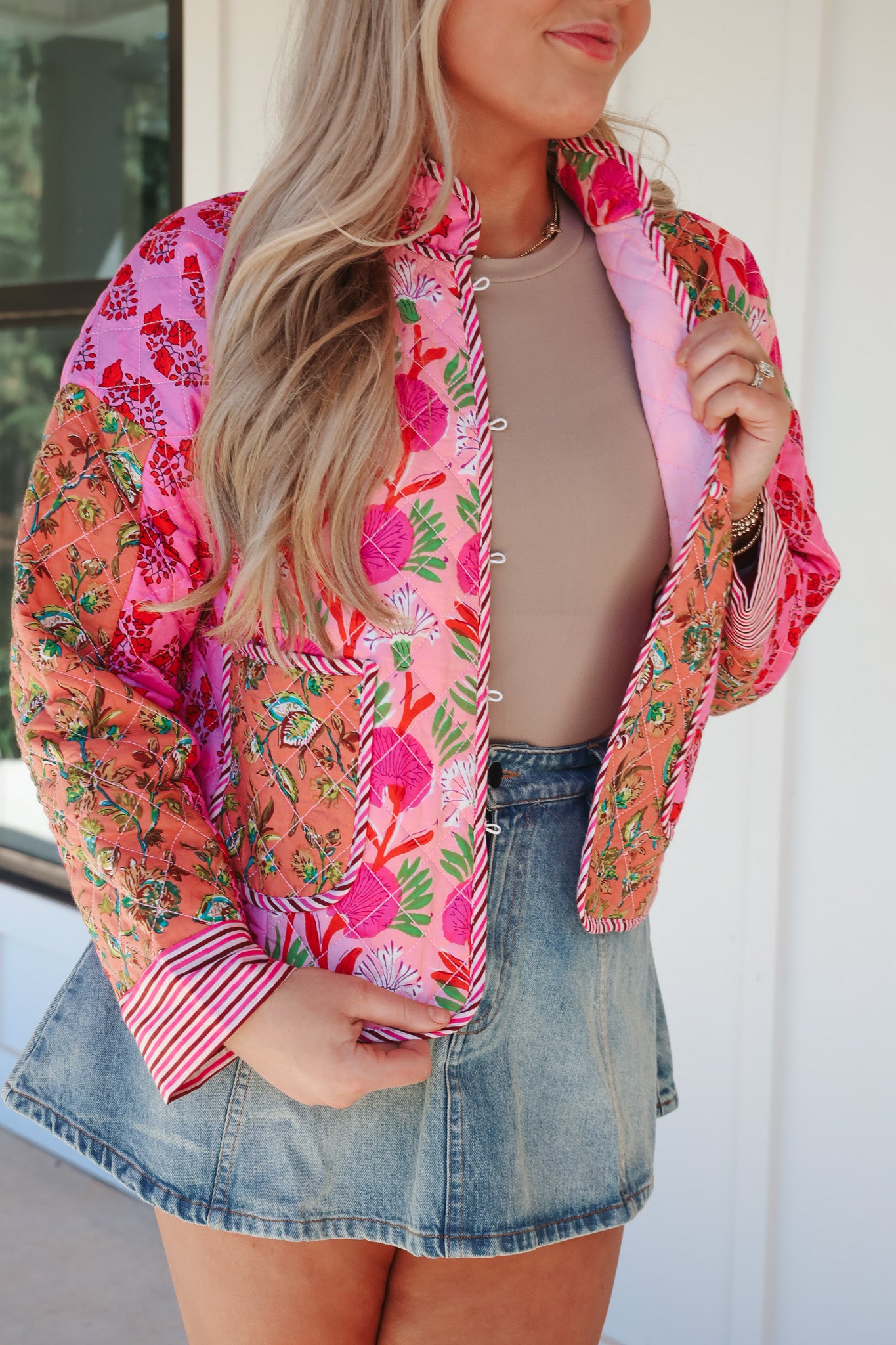 Statement Maker Quilted Jacket